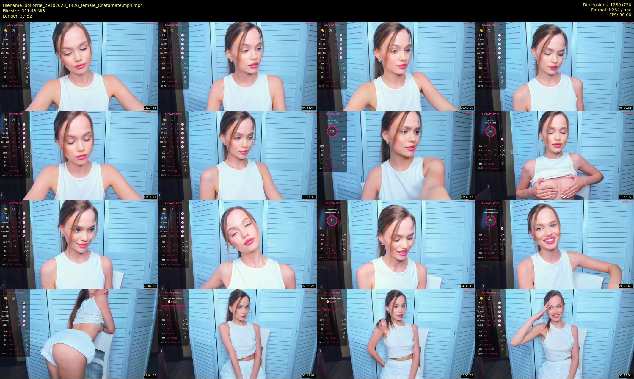 dollorrie — 38 minute Chaturbate couple cam show recording, 720p, Oct 29, 2023