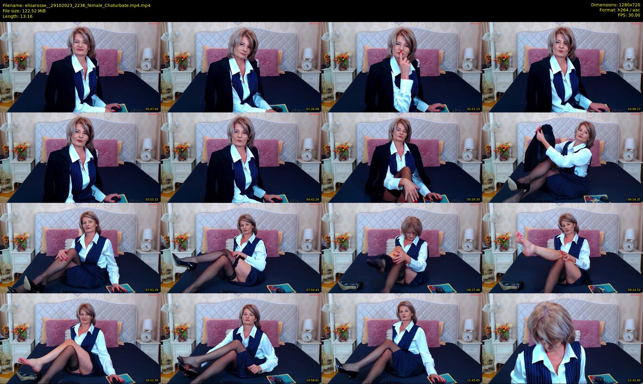 elisarosse_ — 14 minute Chaturbate female cam show recording, 720p, Oct 29, 2023