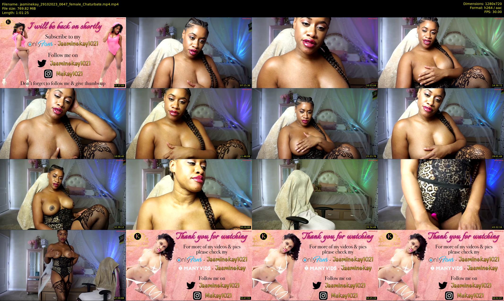 jasminekay — 62 minute Chaturbate female cam show recording, 720p, Oct 29, 2023