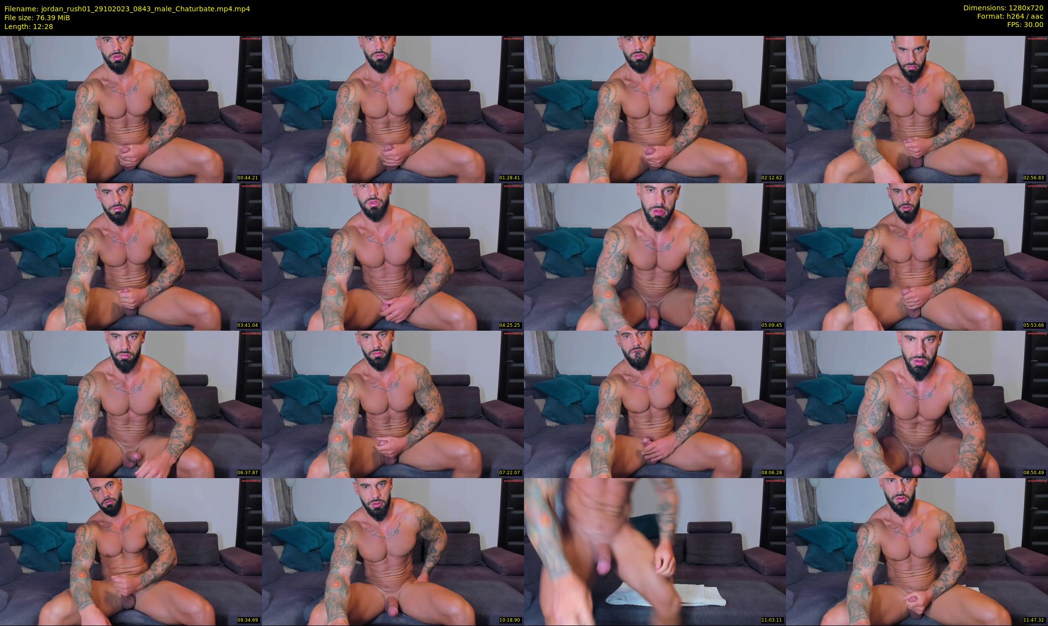 jordan_rush01 — 13 minute Chaturbate male cam show recording, 720p, Oct 29, 2023