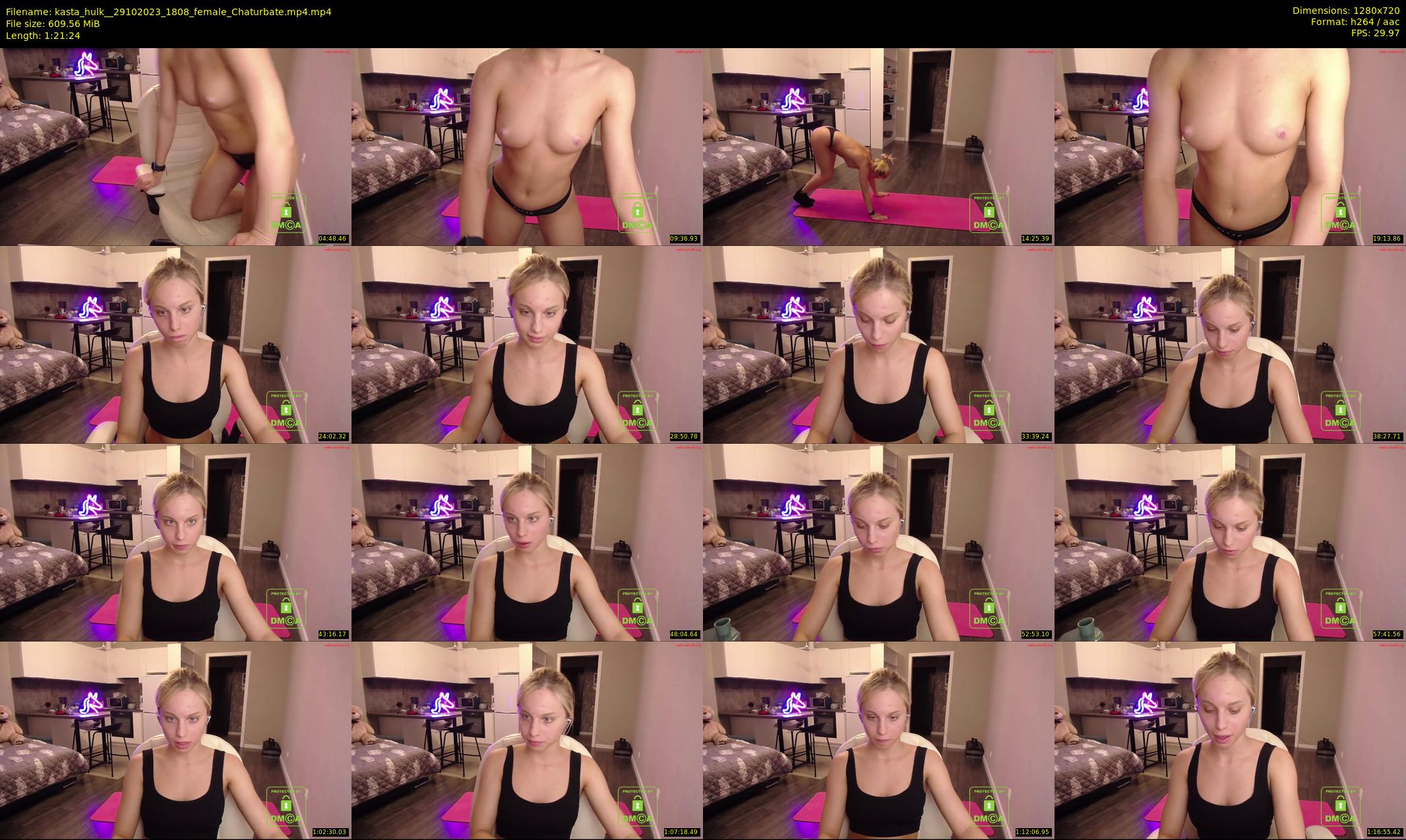 kasta_hulk_ — 82 minute Chaturbate female cam show recording, 720p, Oct 29, 2023