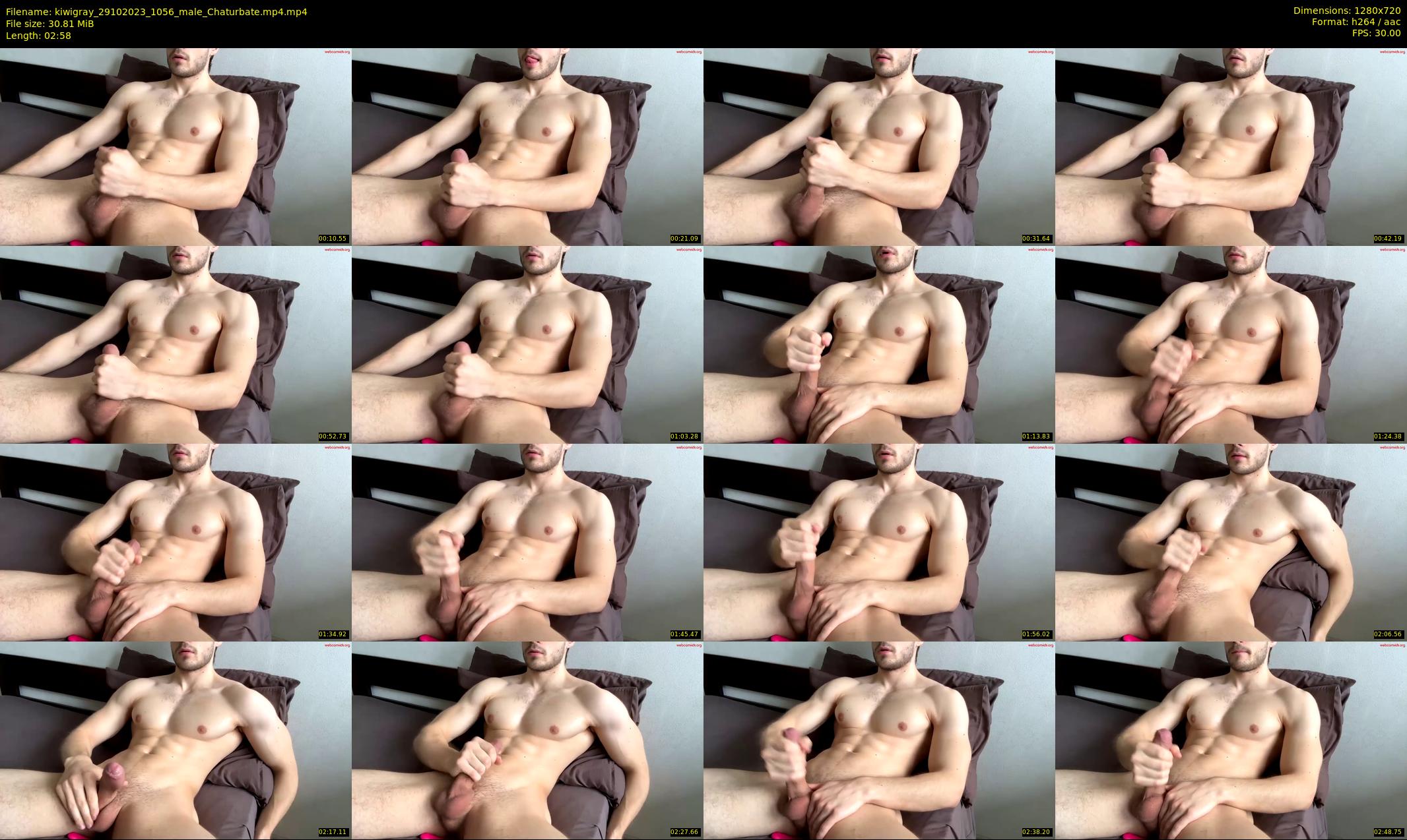 kiwigray — 3 minute Chaturbate male cam show recording, 720p, Oct 29, 2023