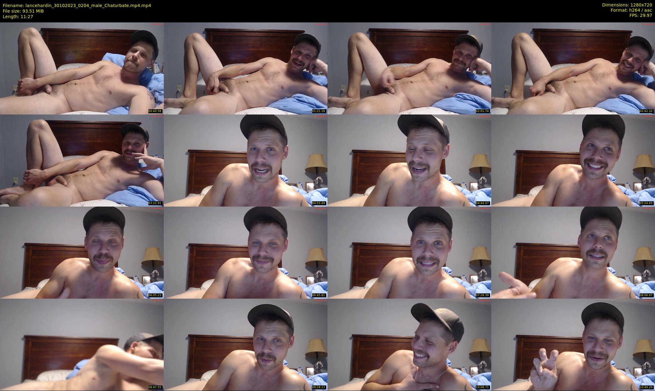 lancehardin — 12 minute Chaturbate male cam show recording, 720p, Oct 30, 2023