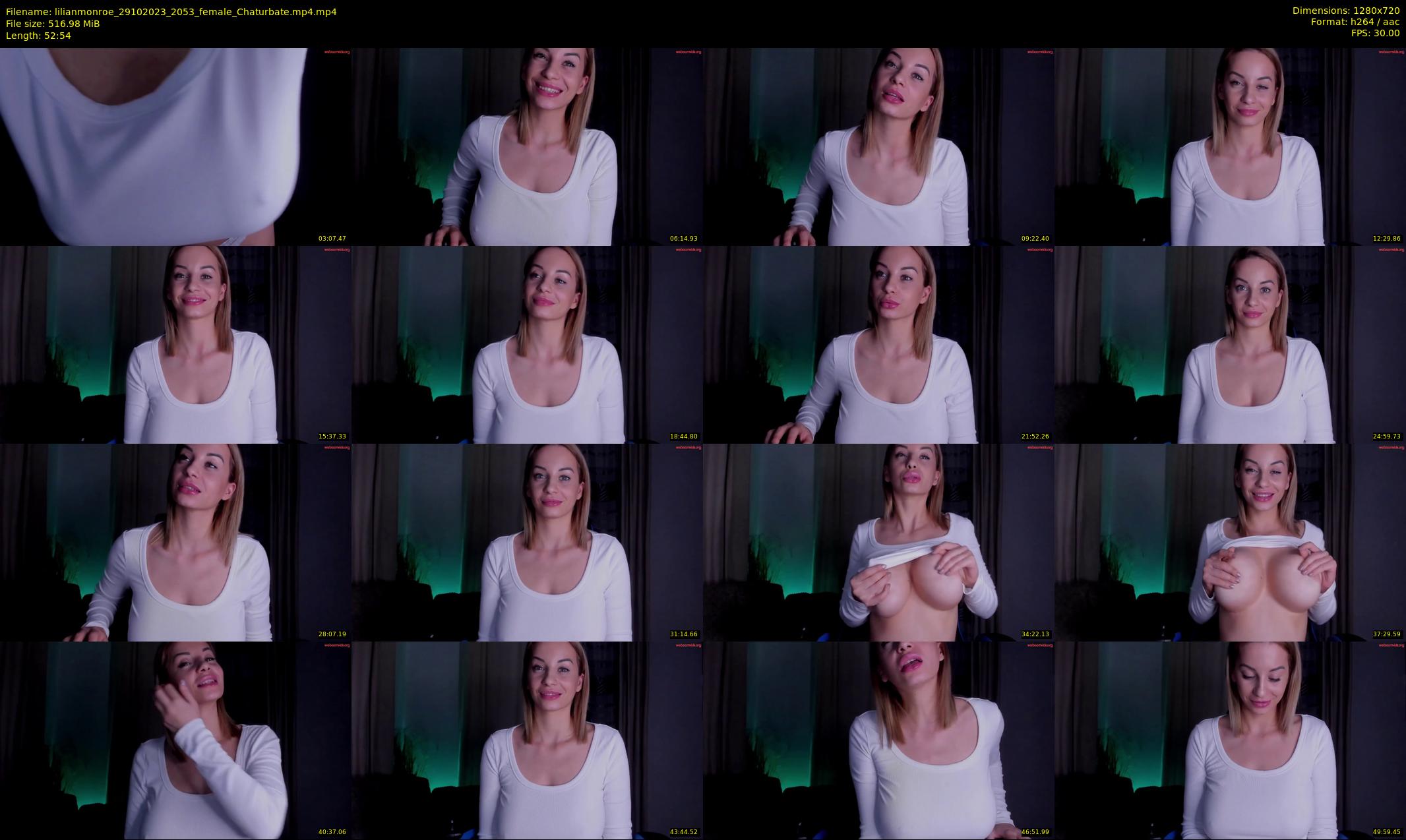 lilianmonroe — 53 minute Chaturbate female cam show recording, 720p, Oct 29, 2023