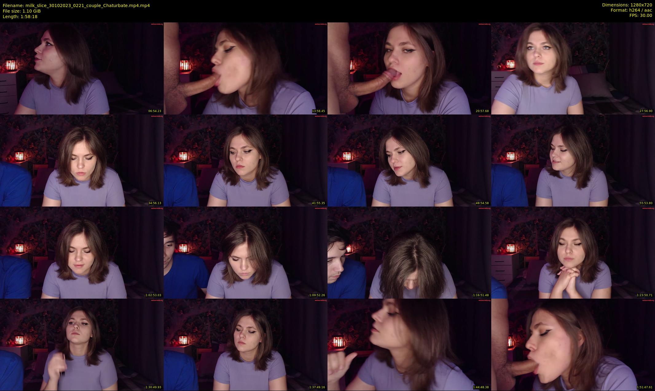milk_slice — 119 minute Chaturbate couple cam show recording, 720p, Oct 30, 2023