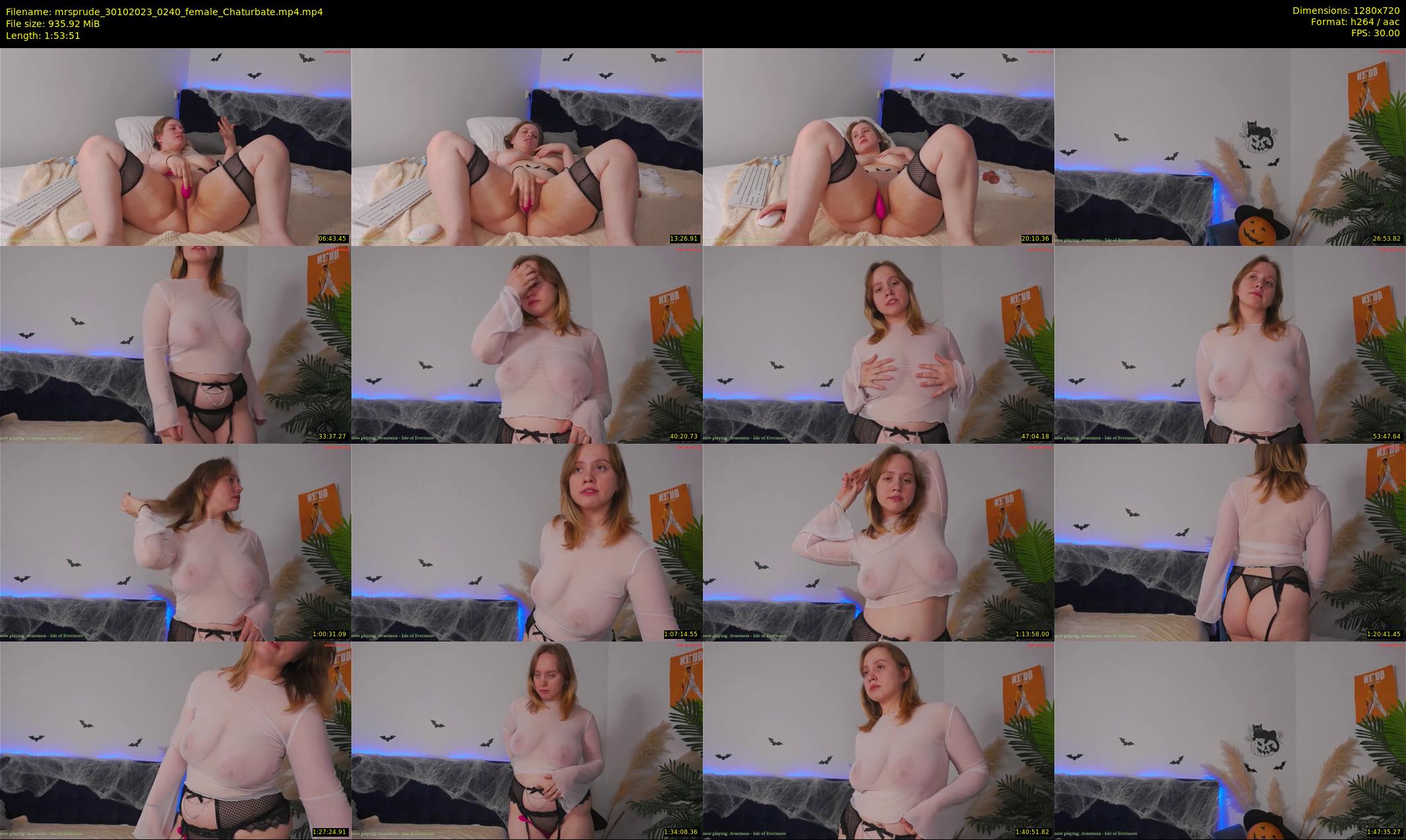 mrsprude — 114 minute Chaturbate female cam show recording, 720p, Oct 30, 2023