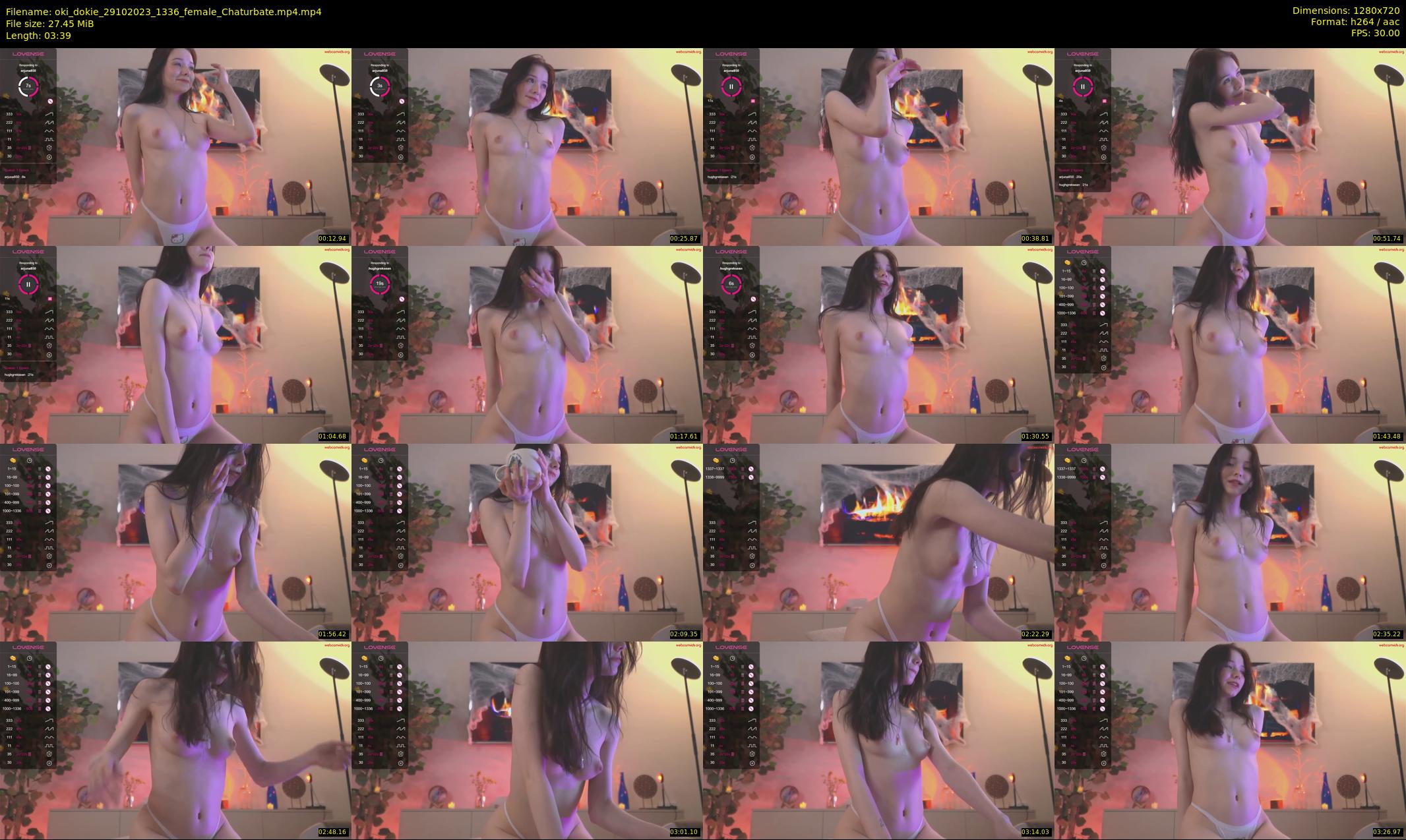 oki_dokie — 4 minute Chaturbate female cam show recording, 720p, Oct 29, 2023