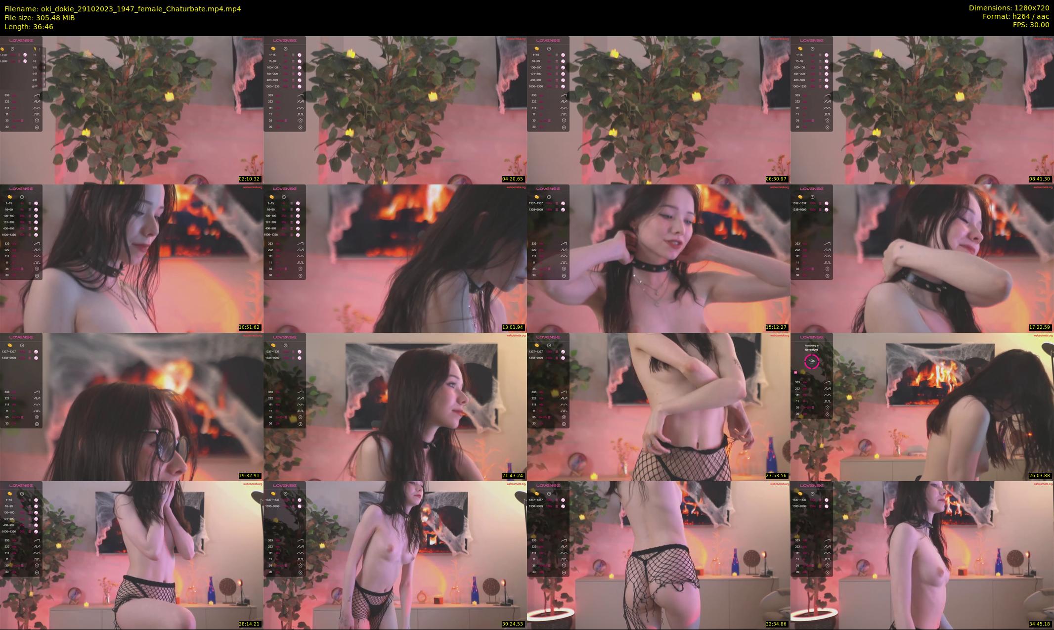 oki_dokie — 37 minute Chaturbate female cam show recording, 720p, Oct 29, 2023