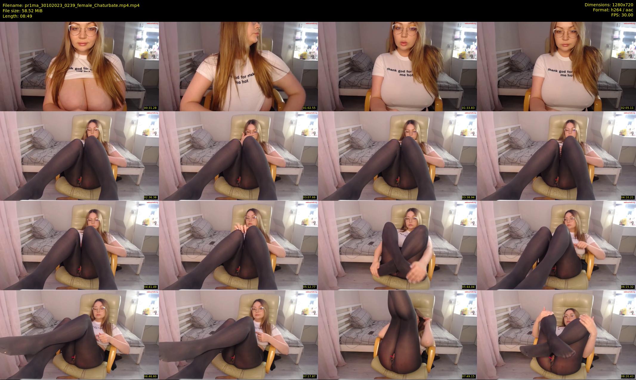 pr1ma — 9 minute Chaturbate female cam show recording, 720p, Oct 30, 2023