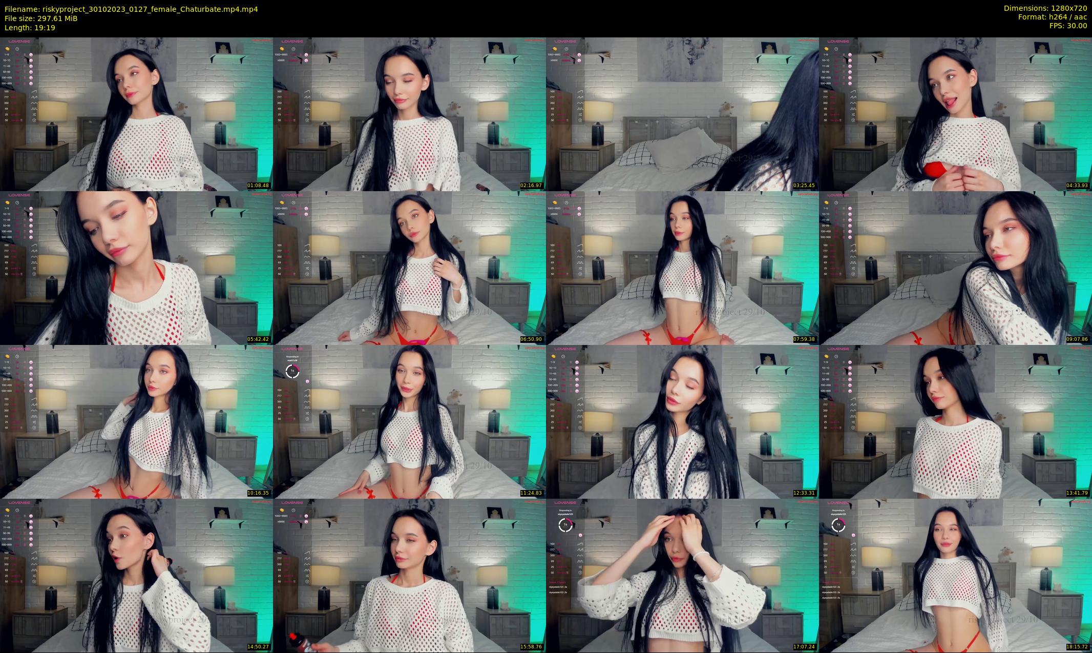 riskyproject — 20 minute Chaturbate couple cam show recording, 720p, Oct 30, 2023
