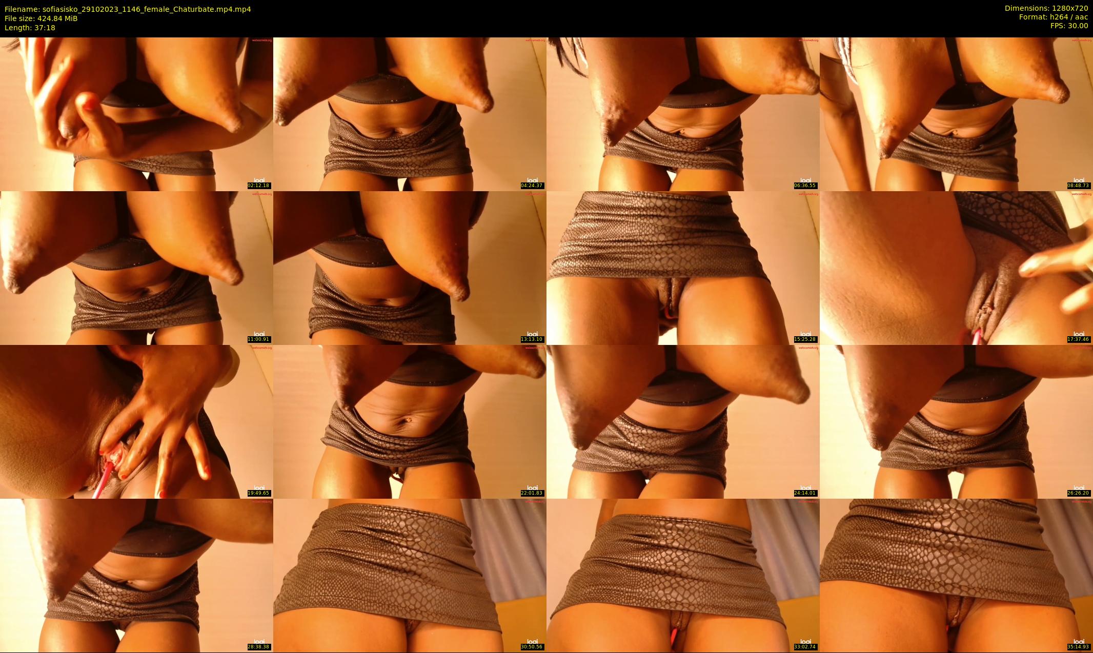 sofiasisko — 38 minute Chaturbate female cam show recording, 720p, Oct 29, 2023
