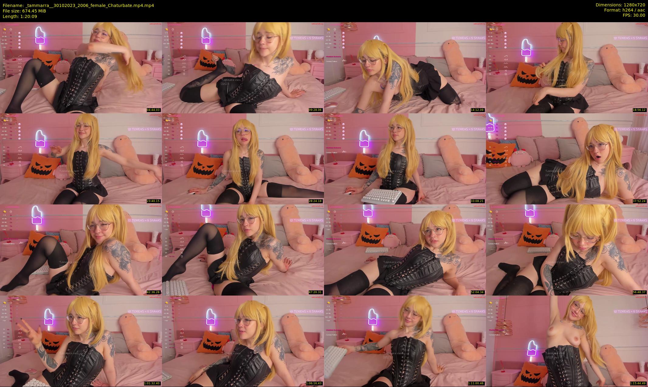 _tammarra_ — 81 minute Chaturbate female cam show recording, 720p, Oct 30, 2023