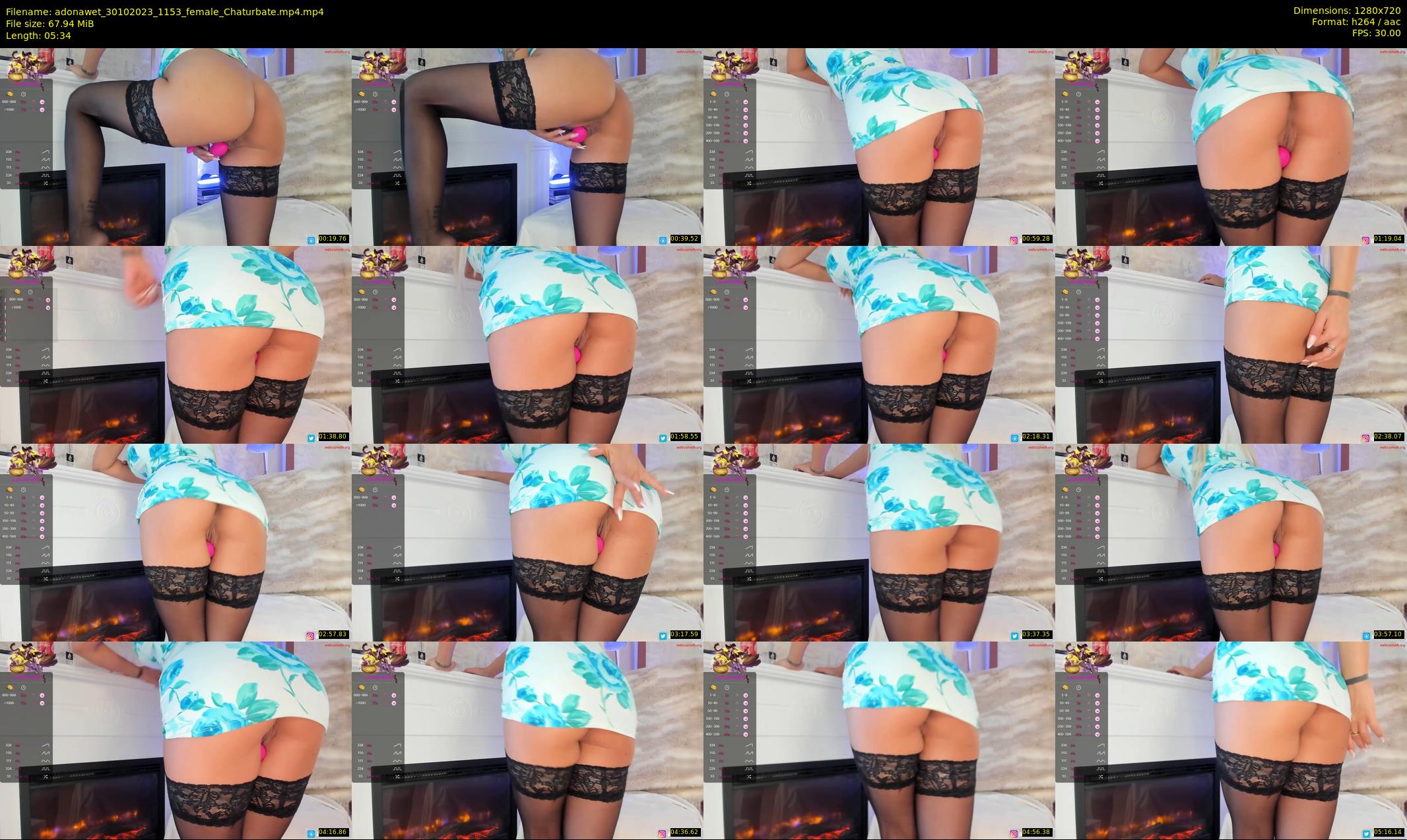 adonawet — 6 minute Chaturbate couple cam show recording, 720p, Oct 30, 2023