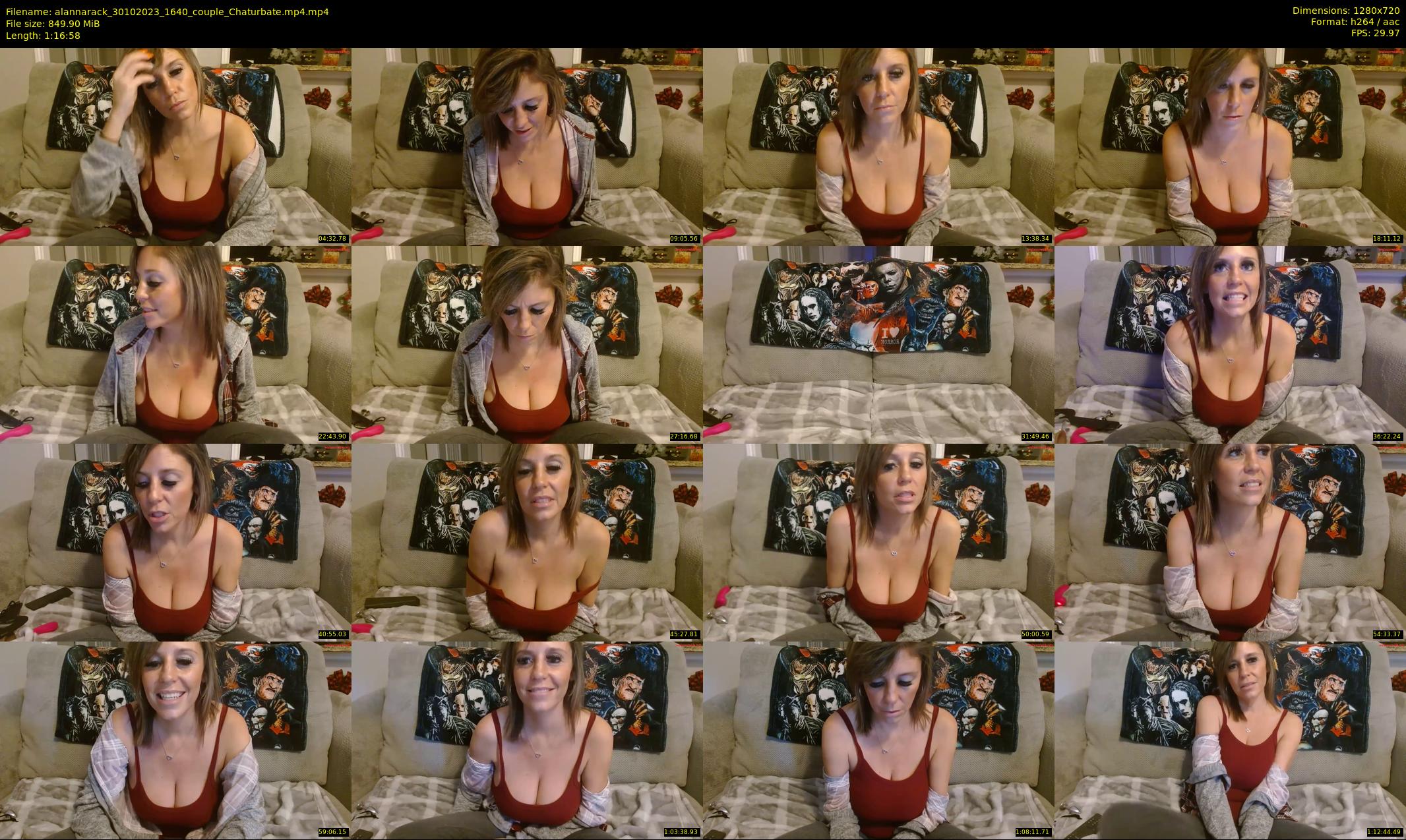 alannarack — 77 minute Chaturbate female cam show recording, 720p, Oct 30, 2023