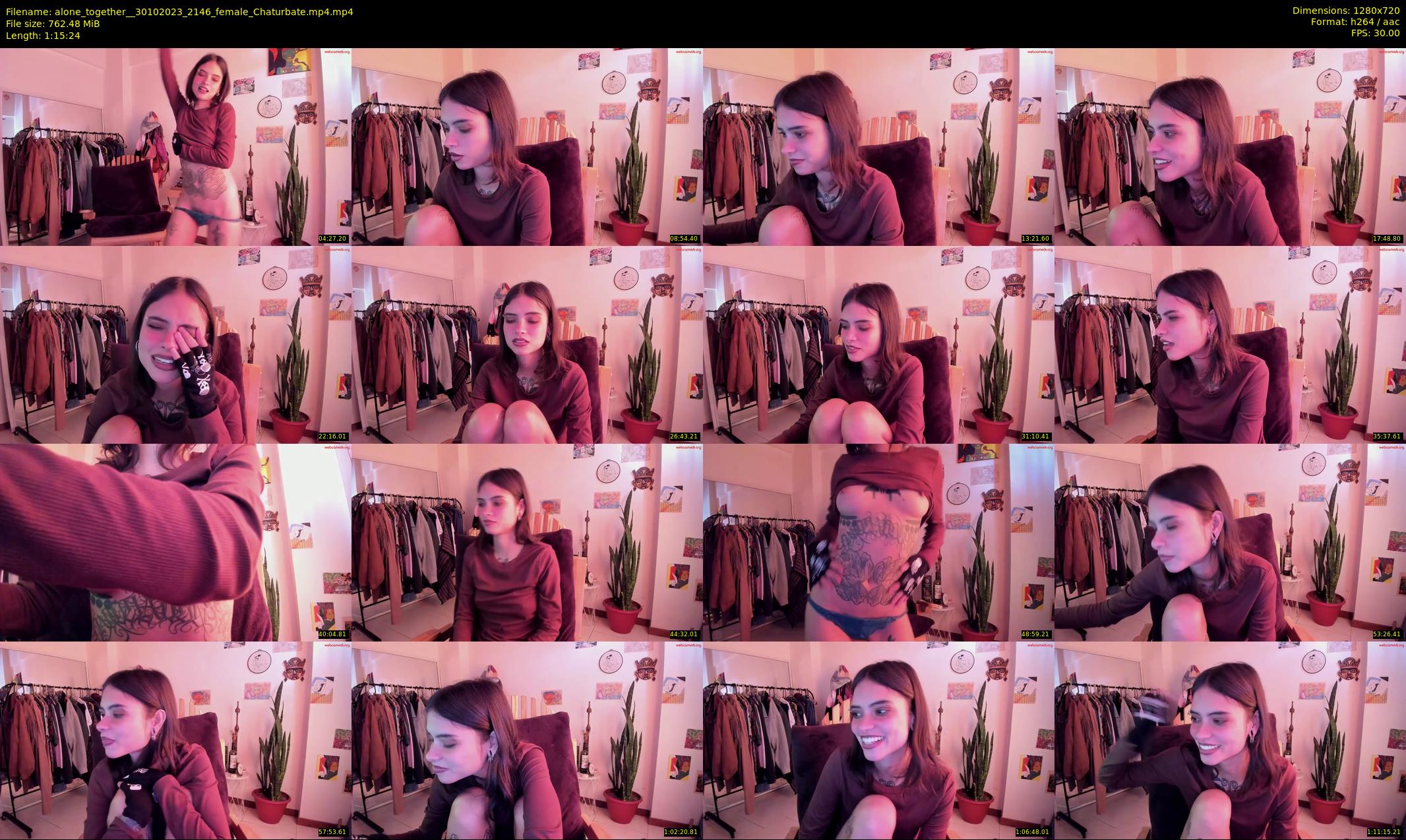 alone_together_ — 76 minute Chaturbate female cam show recording, 720p, Oct 30, 2023
