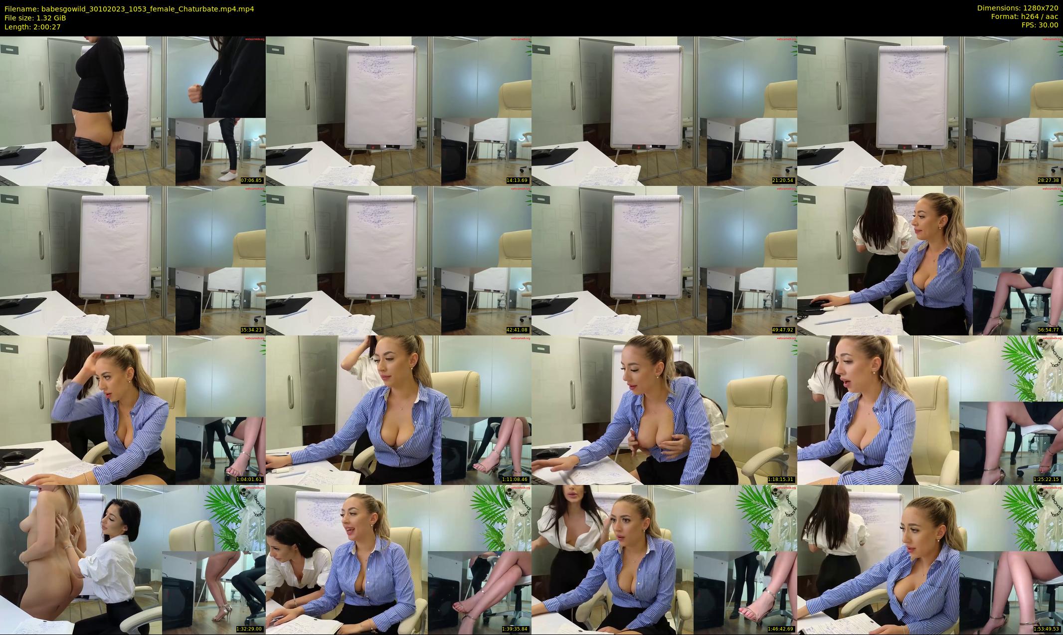babesgowild — 121 minute Chaturbate couple cam show recording, 720p, Oct 30, 2023