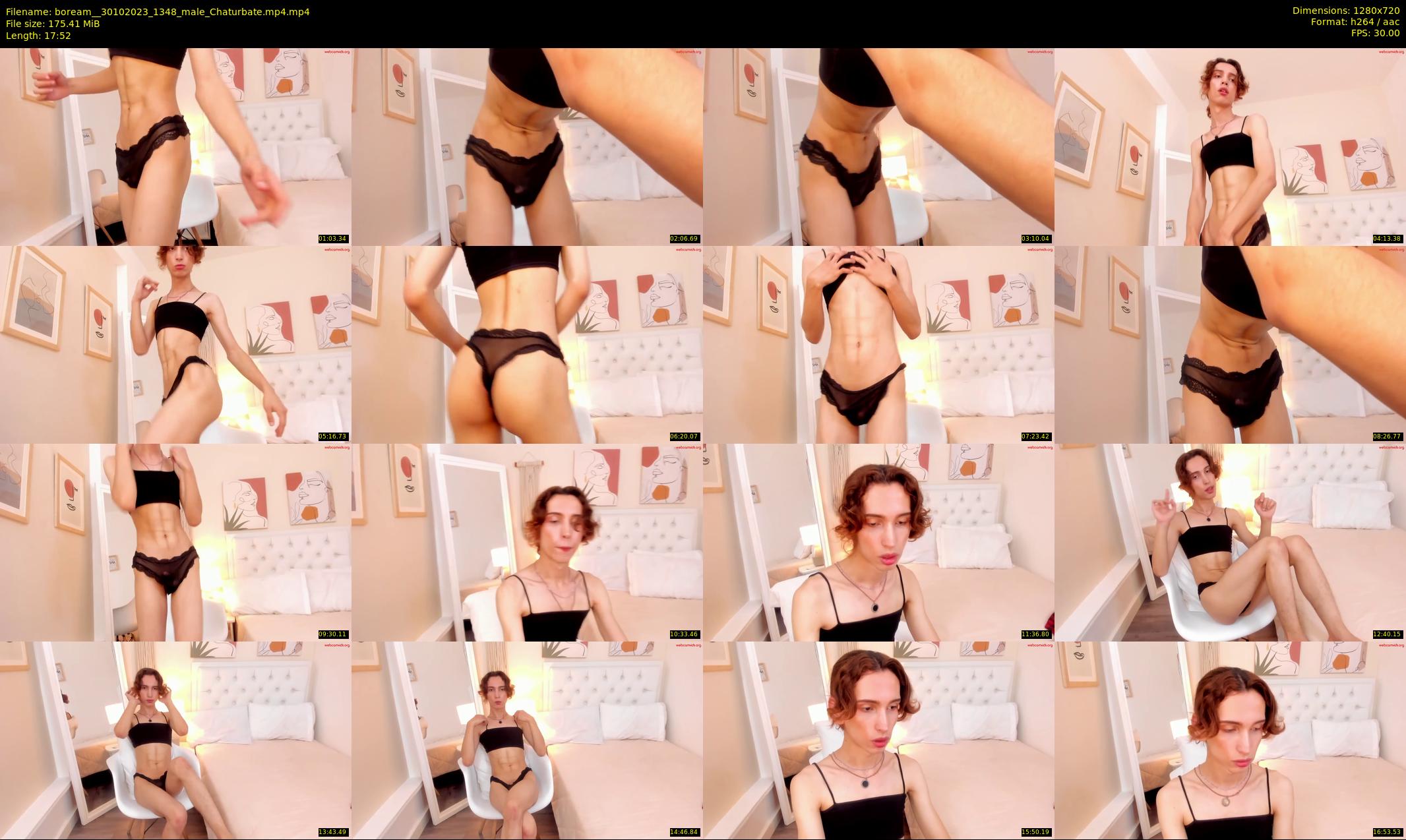 boream_ — 18 minute Chaturbate male cam show recording, 720p, Oct 30, 2023