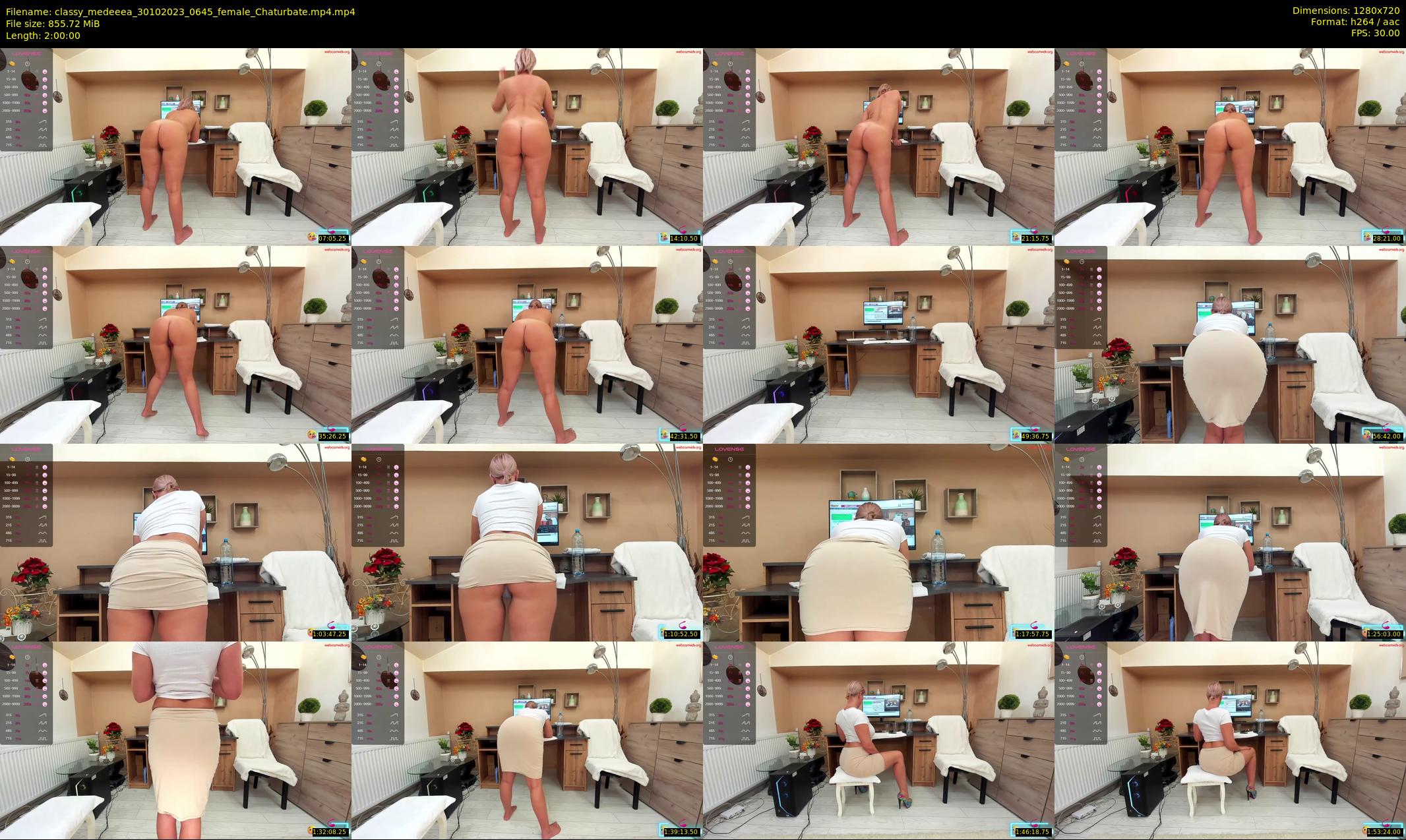 classy_medeeea — 120 minute Chaturbate female cam show recording, 720p, Oct 30, 2023