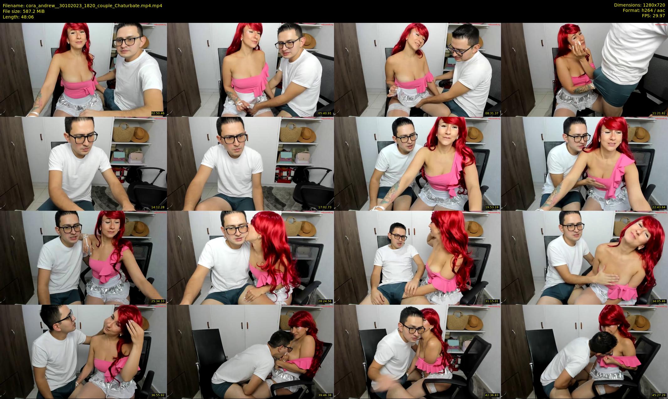 cora_andrew_ — 49 minute Chaturbate couple cam show recording, 720p, Oct 30, 2023