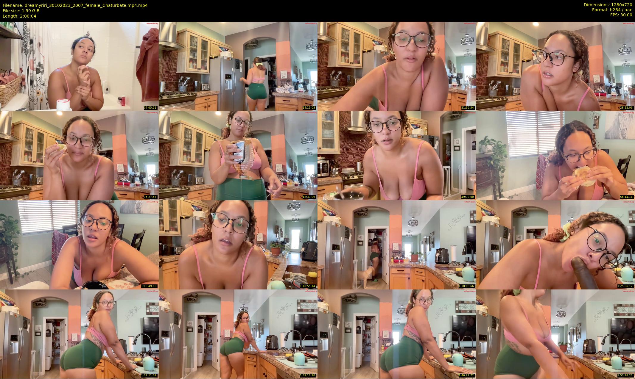 dreamyriri — 121 minute Chaturbate female cam show recording, 720p, Oct 30, 2023