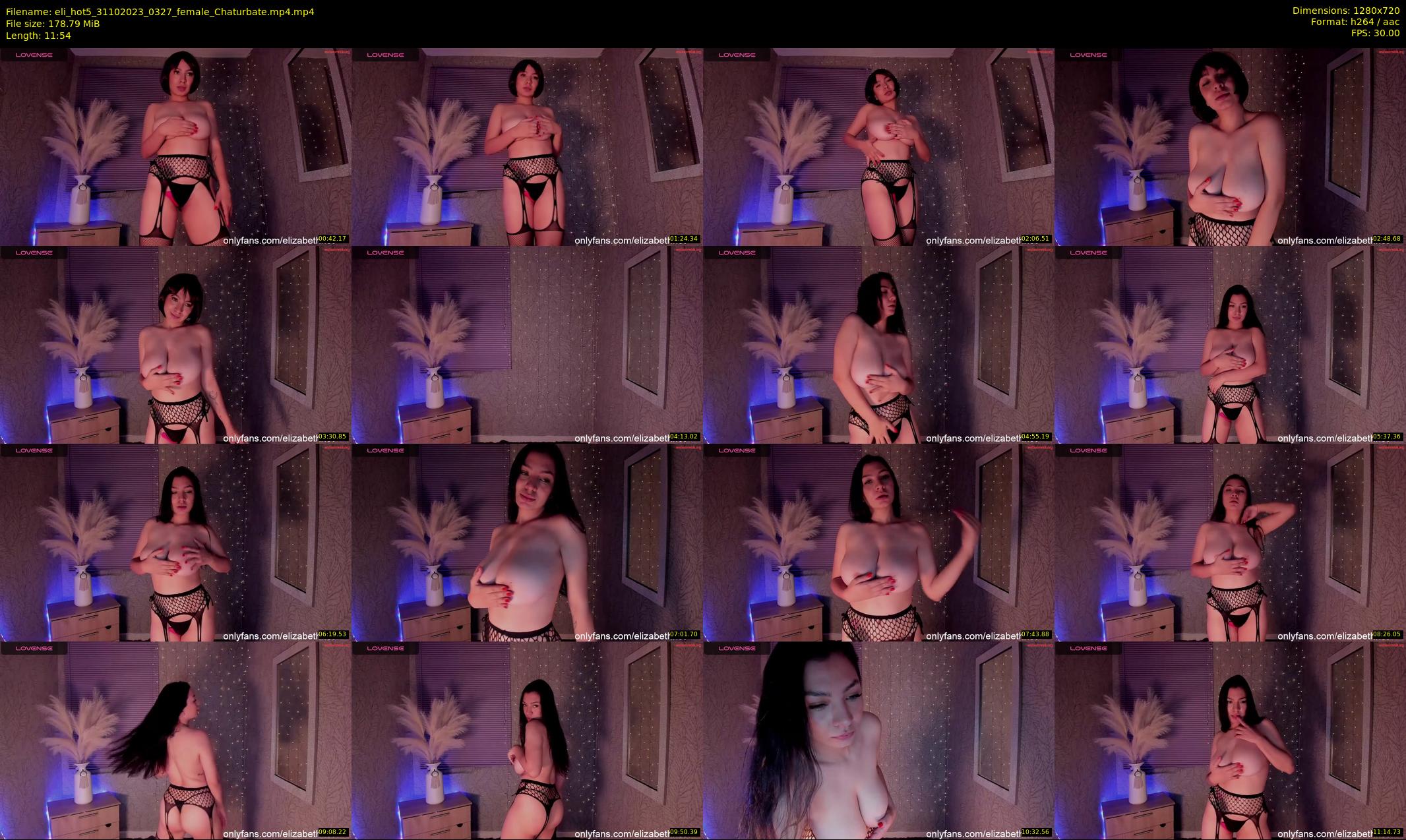 eli_hot5 — 12 minute Chaturbate female cam show recording, 720p, Oct 31, 2023