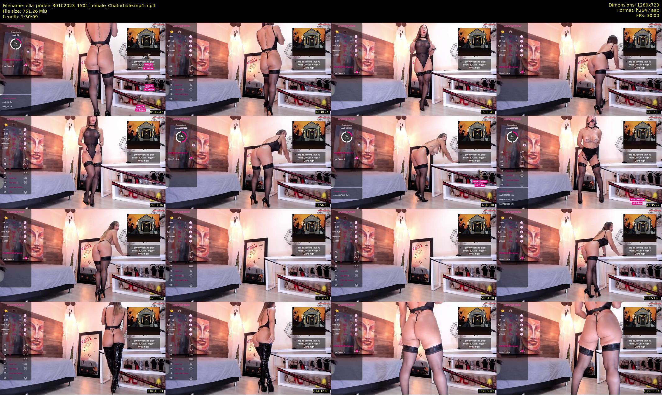 ella_pridee — 91 minute Chaturbate female cam show recording, 720p, Oct 30, 2023