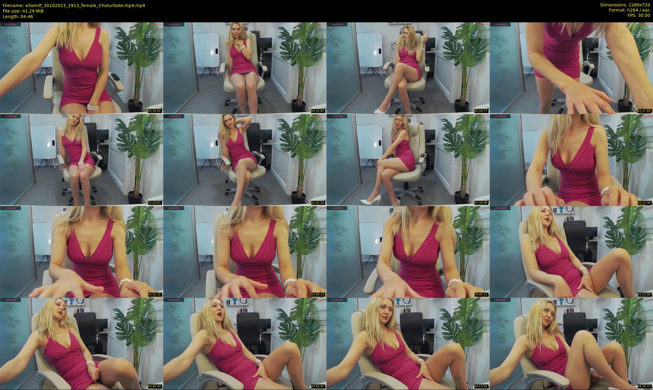 ellamilf — 5 minute Chaturbate female cam show recording, 720p, Oct 30, 2023