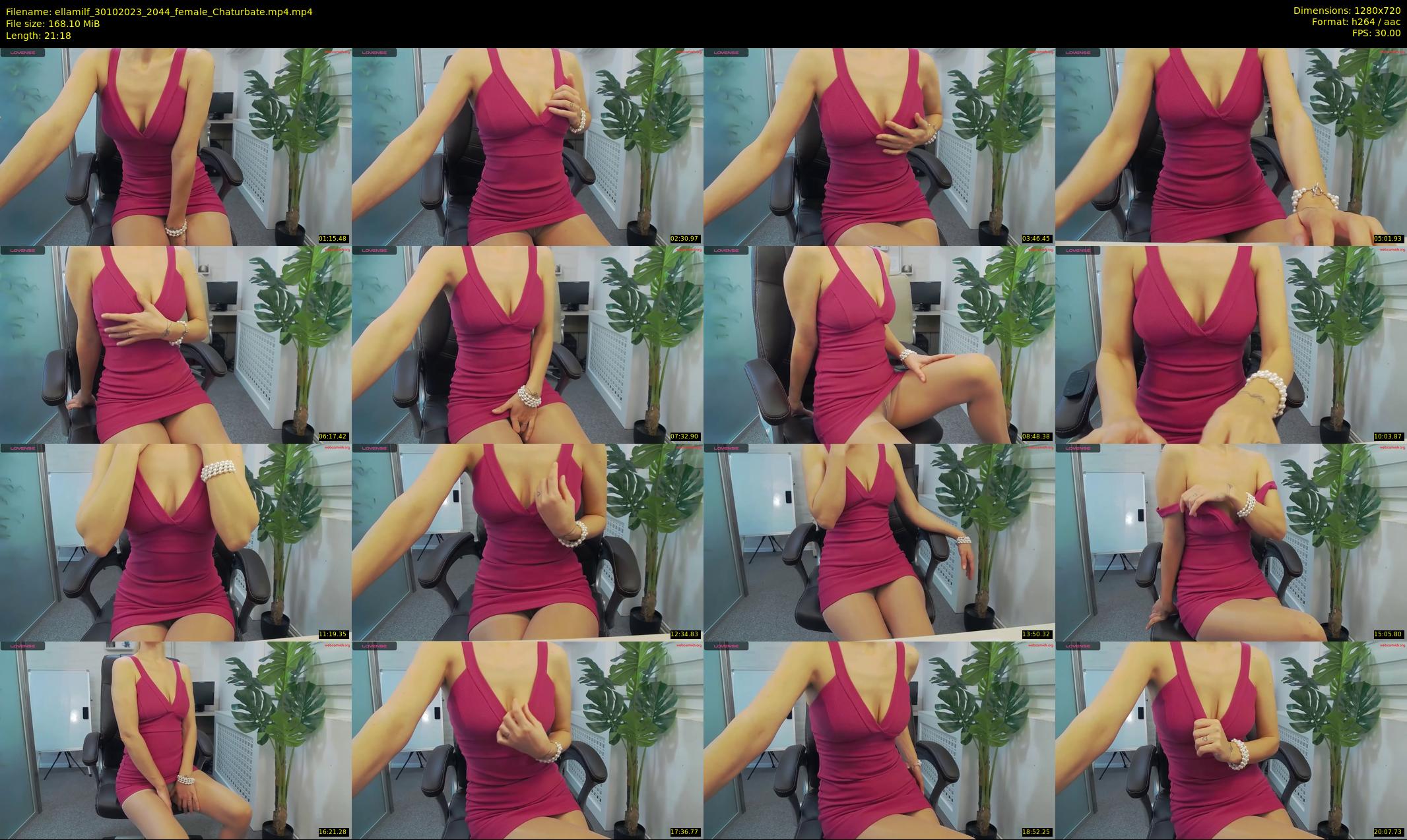 ellamilf — 22 minute Chaturbate female cam show recording, 720p, Oct 30, 2023