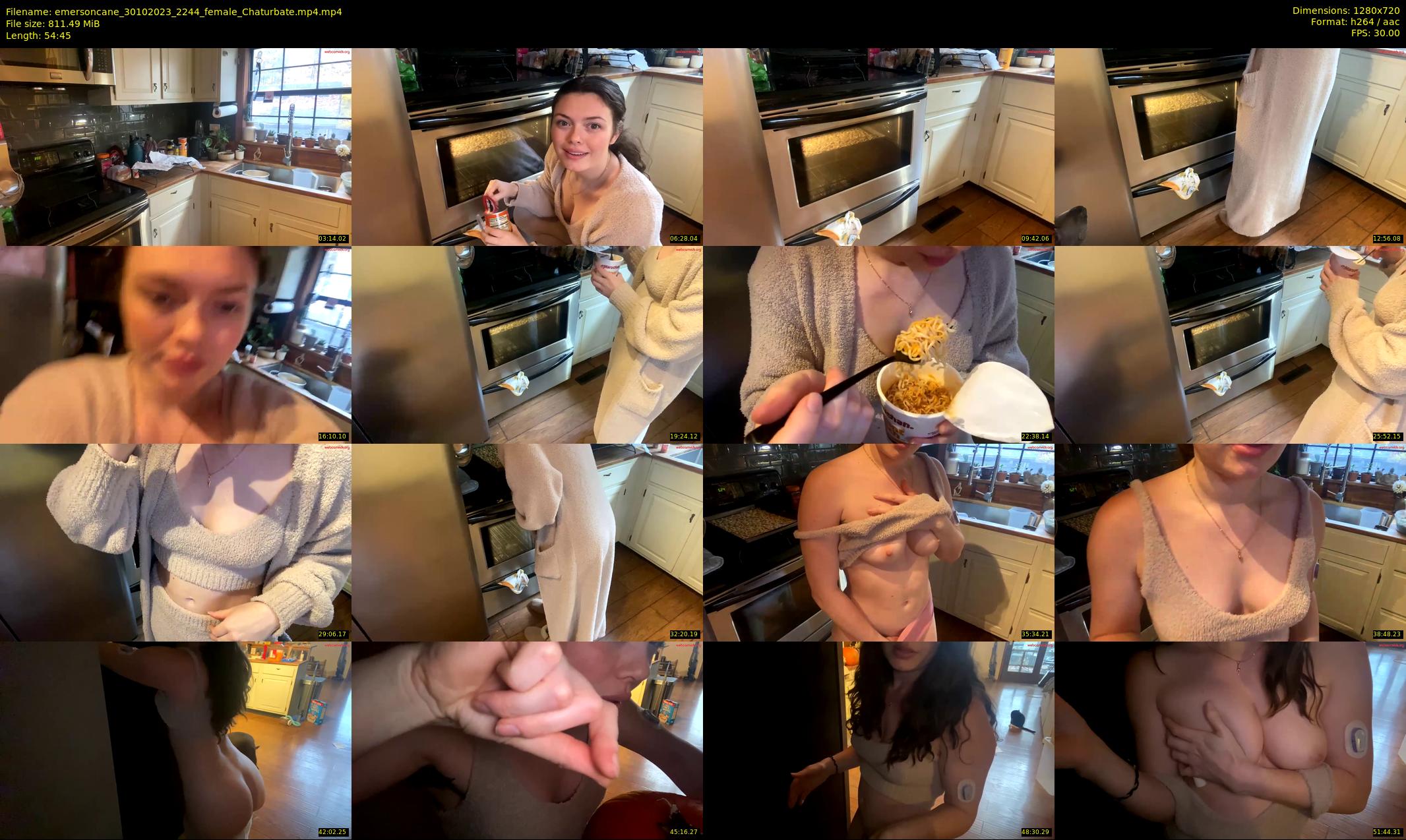 emersoncane — 55 minute Chaturbate female cam show recording, 720p, Oct 30, 2023