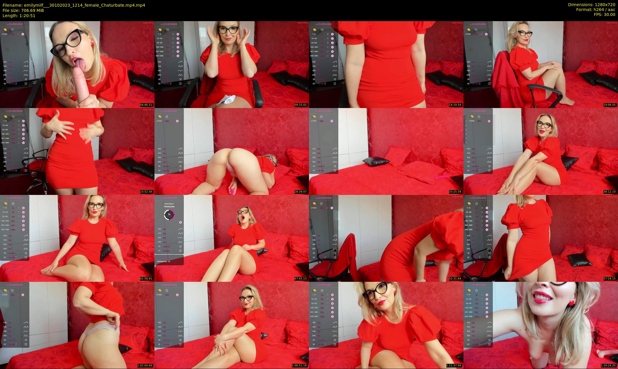 emilymilf__ — 81 minute Chaturbate female cam show recording, 720p, Oct 30, 2023