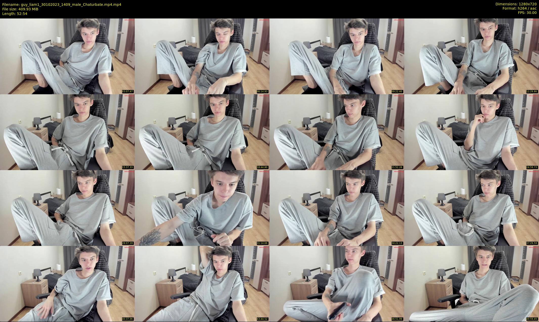 guy_liam1 — 53 minute Chaturbate male cam show recording, 720p, Oct 30, 2023