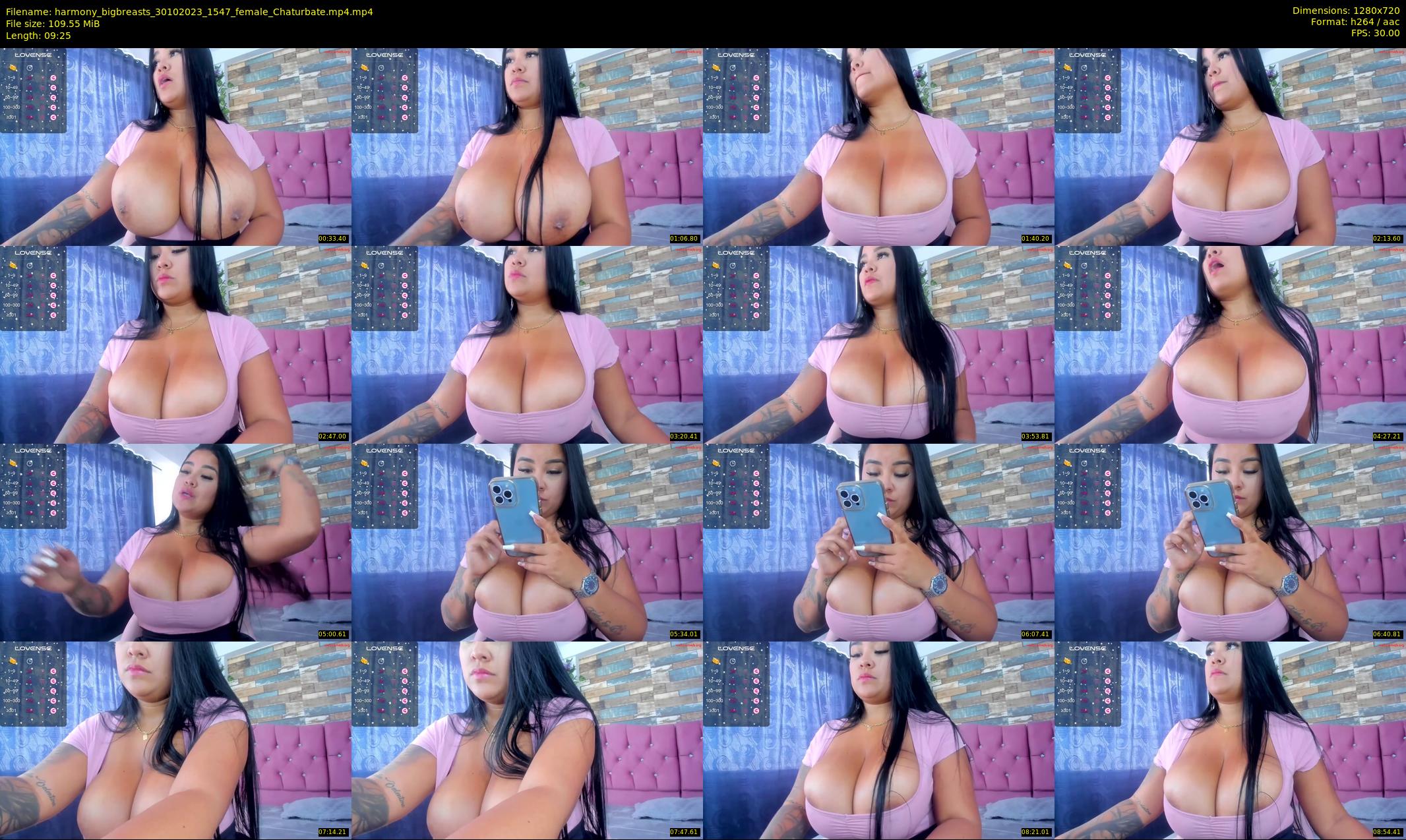harmony_bigbreasts — 10 minute Chaturbate female cam show recording, 720p, Oct 30, 2023