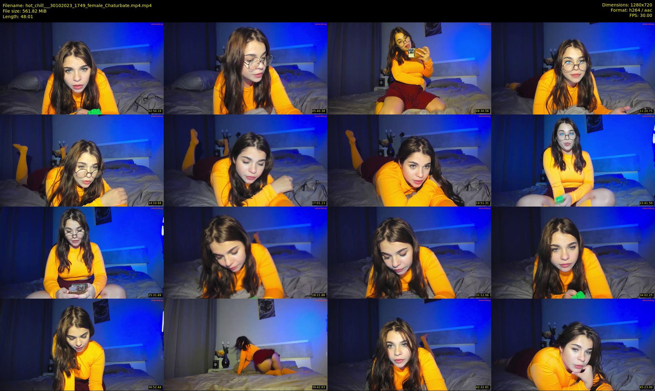 hot_chill__ — 49 minute Chaturbate female cam show recording, 720p, Oct 30, 2023