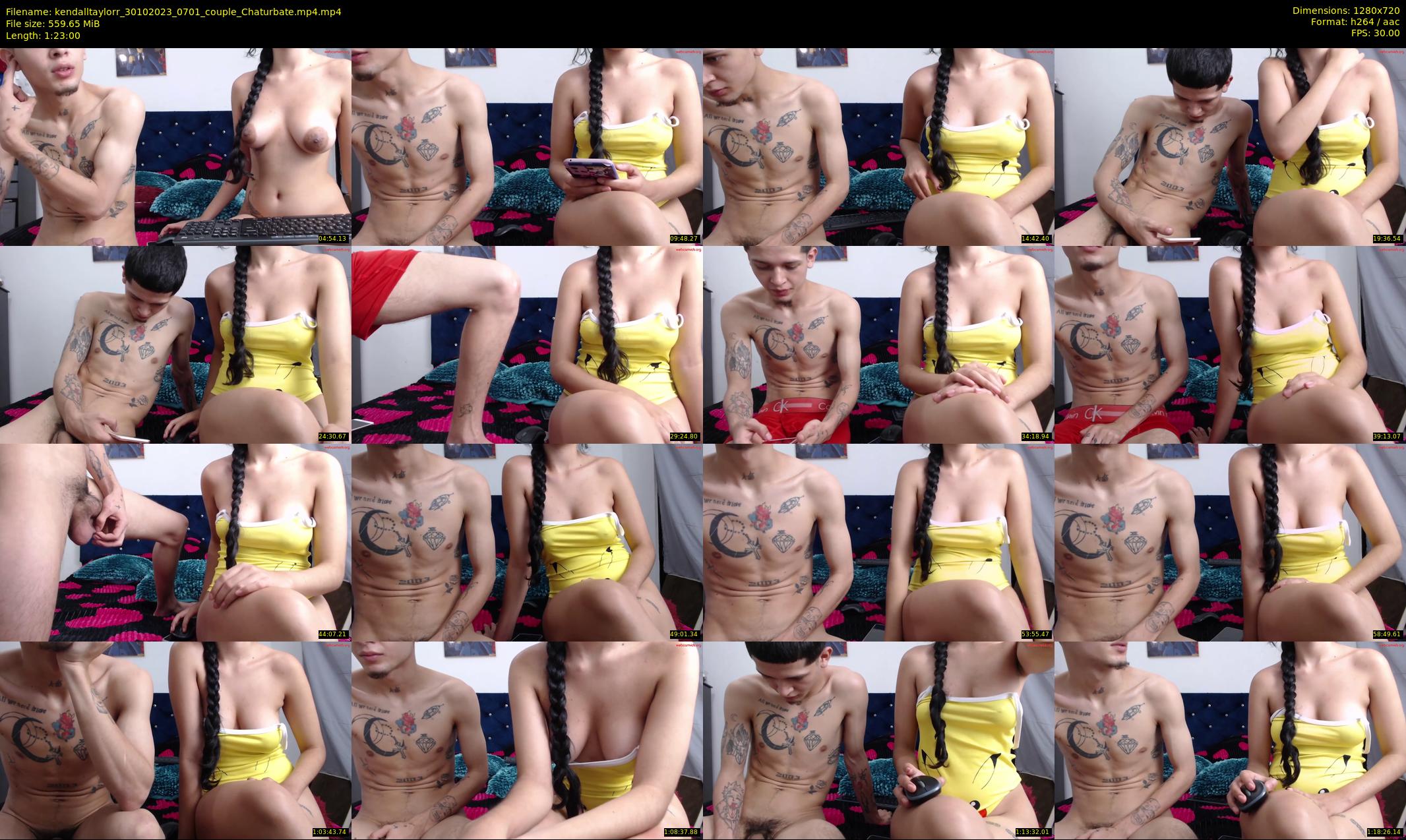 kendalltaylorr — 83 minute Chaturbate couple cam show recording, 720p, Oct 30, 2023