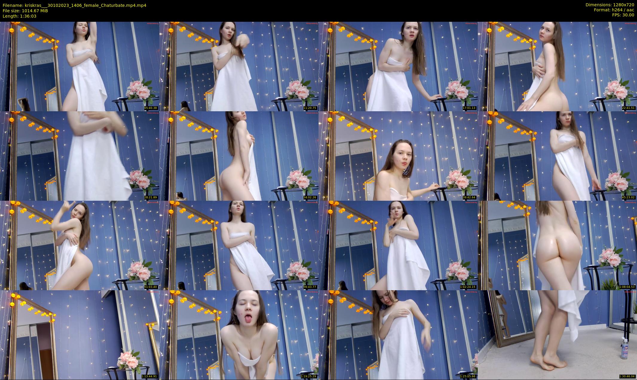 kriskras__ — 97 minute Chaturbate female cam show recording, 720p, Oct 30, 2023