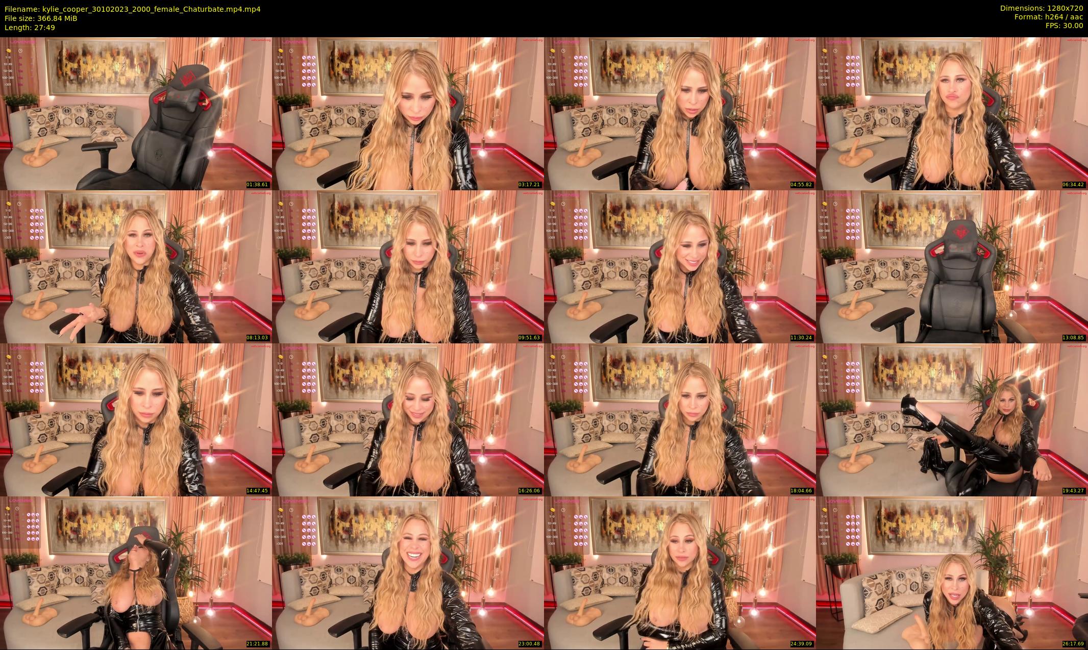 kylie_cooper — 28 minute Chaturbate female cam show recording, 720p, Oct 30, 2023