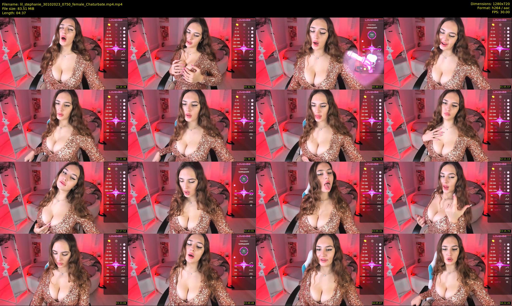 lil_stephanie — 5 minute Chaturbate female cam show recording, 720p, Oct 30, 2023