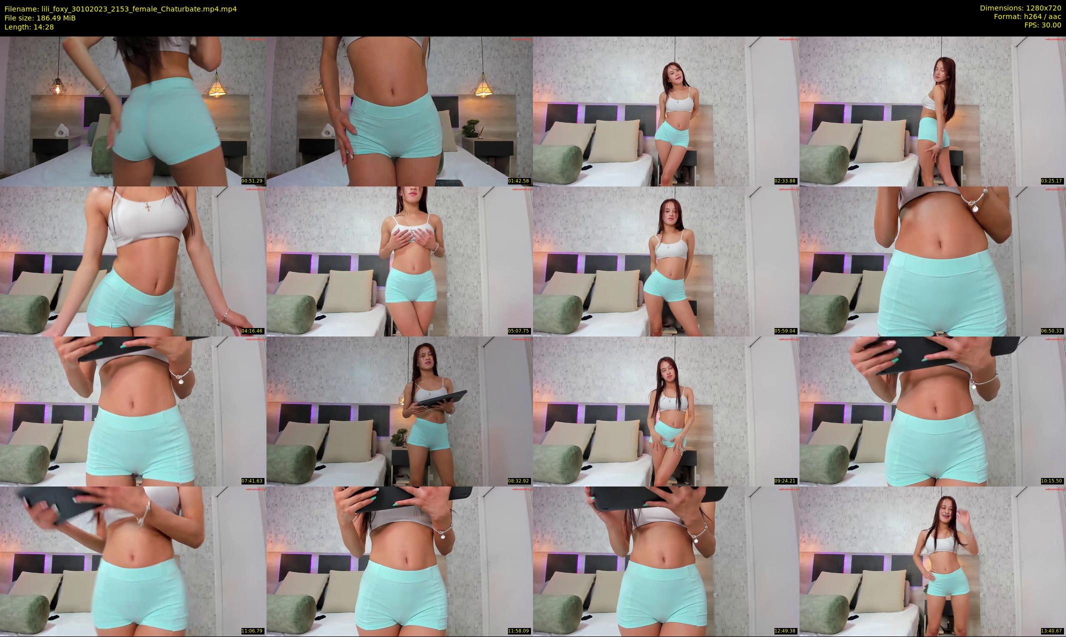 lili_foxy — 15 minute Chaturbate female cam show recording, 720p, Oct 30, 2023