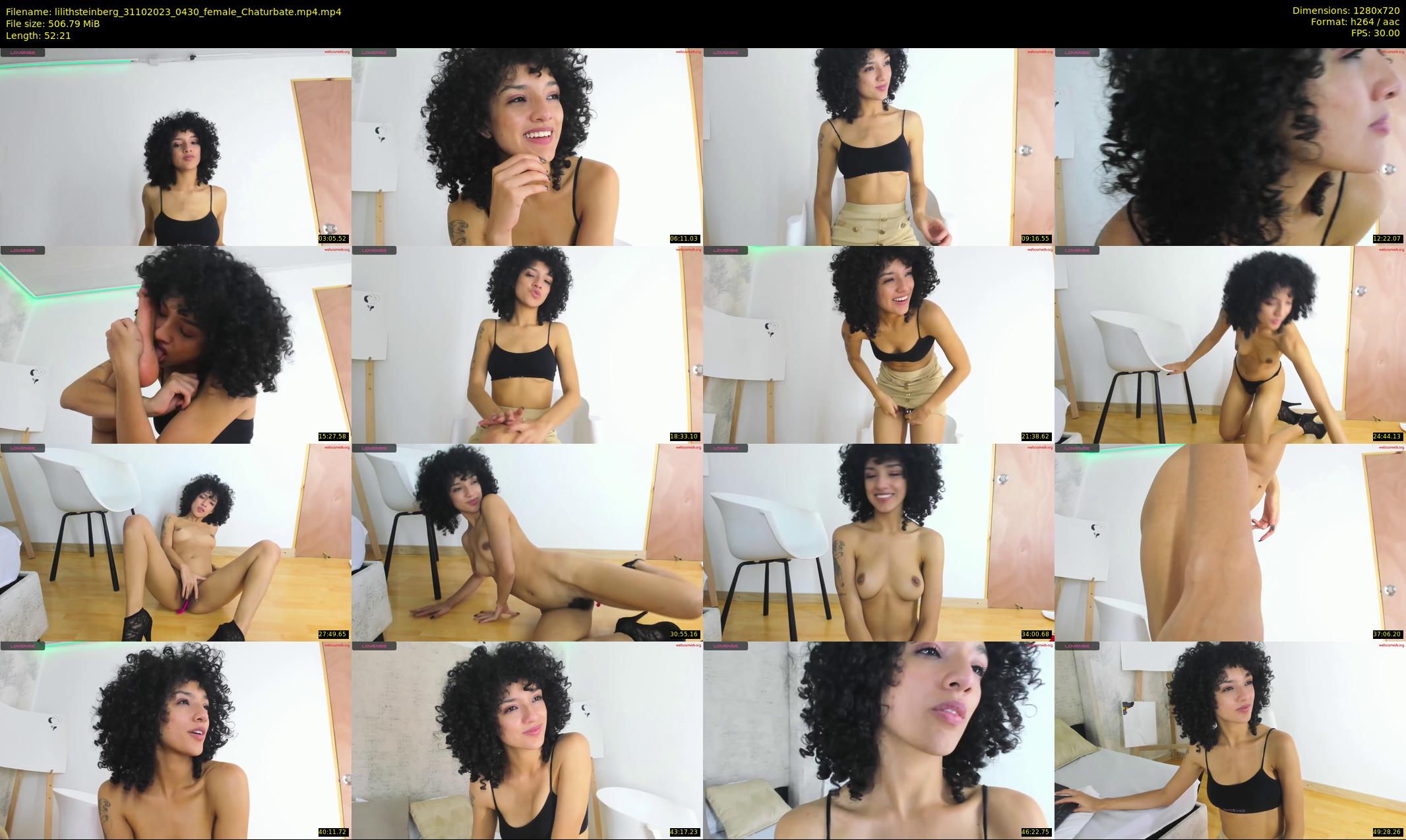 lilithsteinberg — 53 minute Chaturbate female cam show recording, 720p, Oct 31, 2023