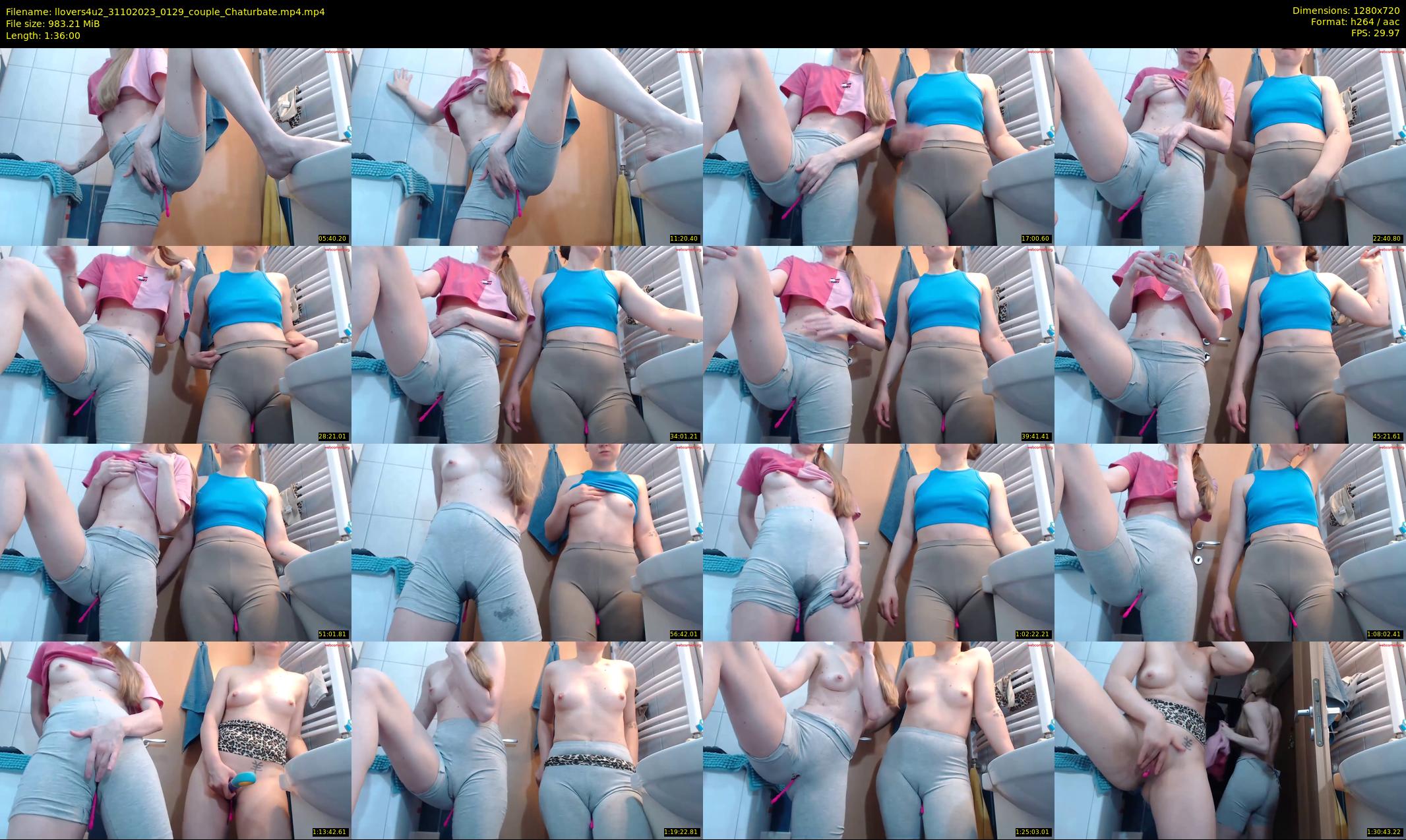 llovers4u2 — 96 minute Chaturbate couple cam show recording, 720p, Oct 31, 2023