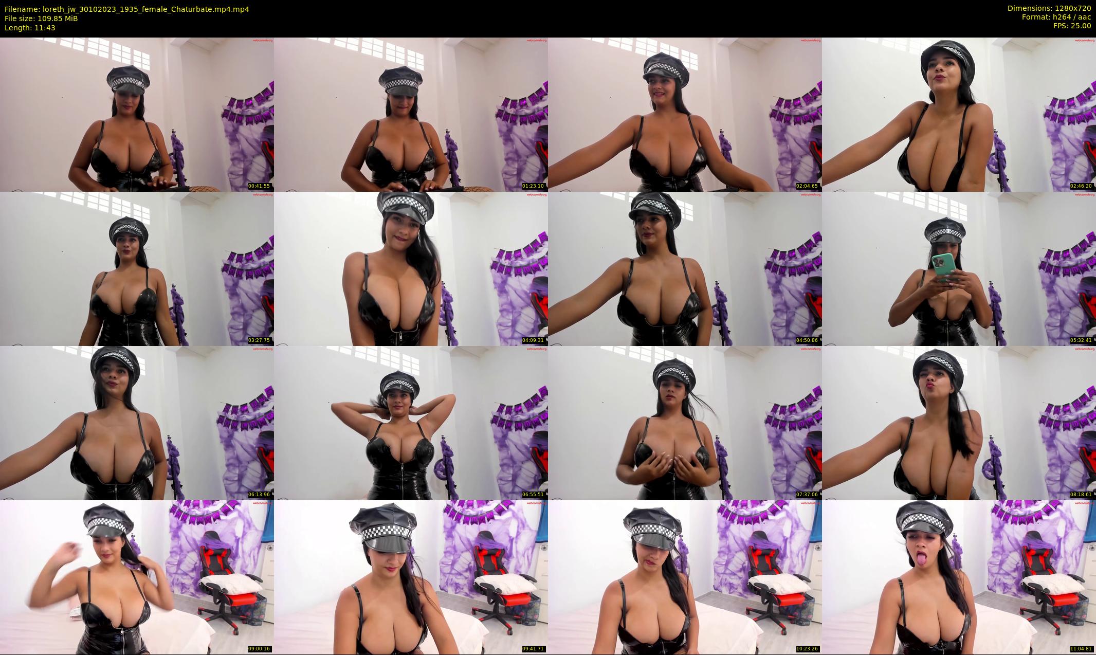 loreth_jw — 12 minute Chaturbate female cam show recording, 720p, Oct 30, 2023
