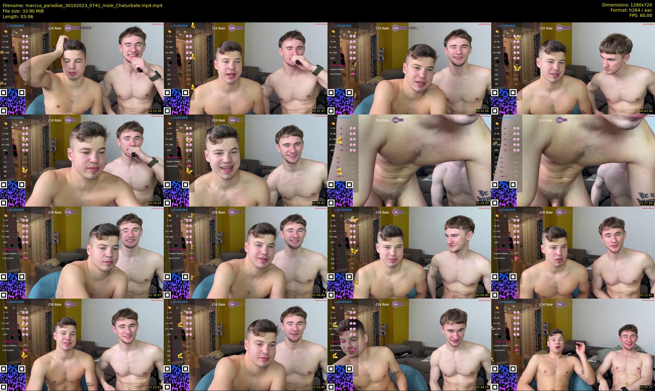 marcus_paradise — 4 minute Chaturbate male cam show recording, 720p, Oct 30, 2023
