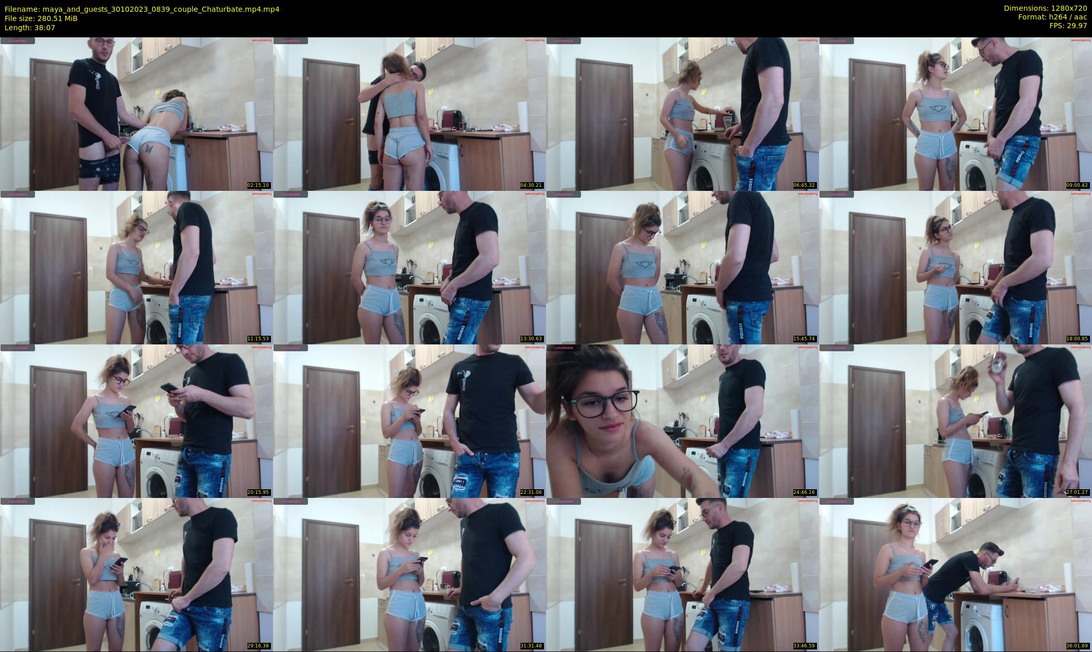 maya_and_guests — 39 minute Chaturbate couple cam show recording, 720p, Oct 30, 2023