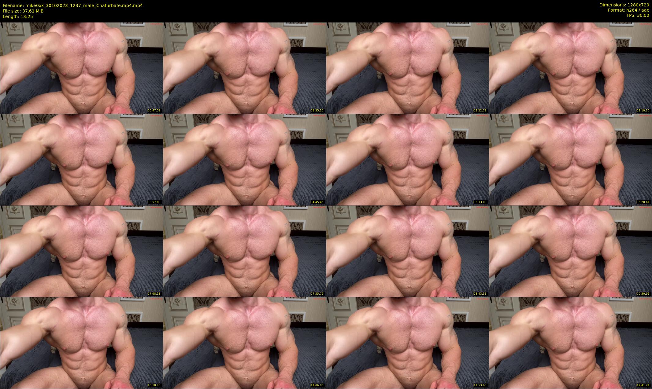 mike0xx — 14 minute Chaturbate male cam show recording, 720p, Oct 30, 2023