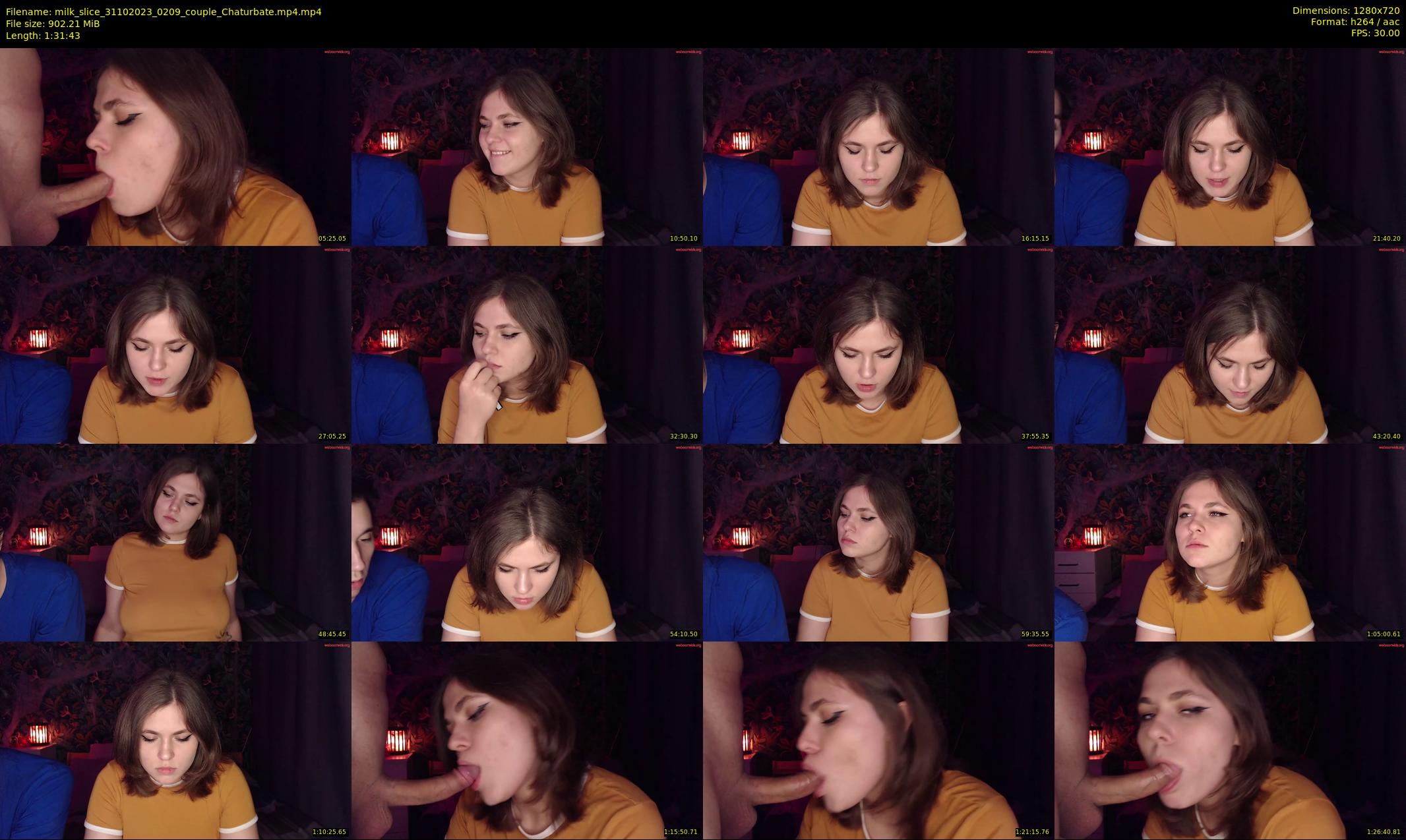 milk_slice — 92 minute Chaturbate couple cam show recording, 720p, Oct 31, 2023