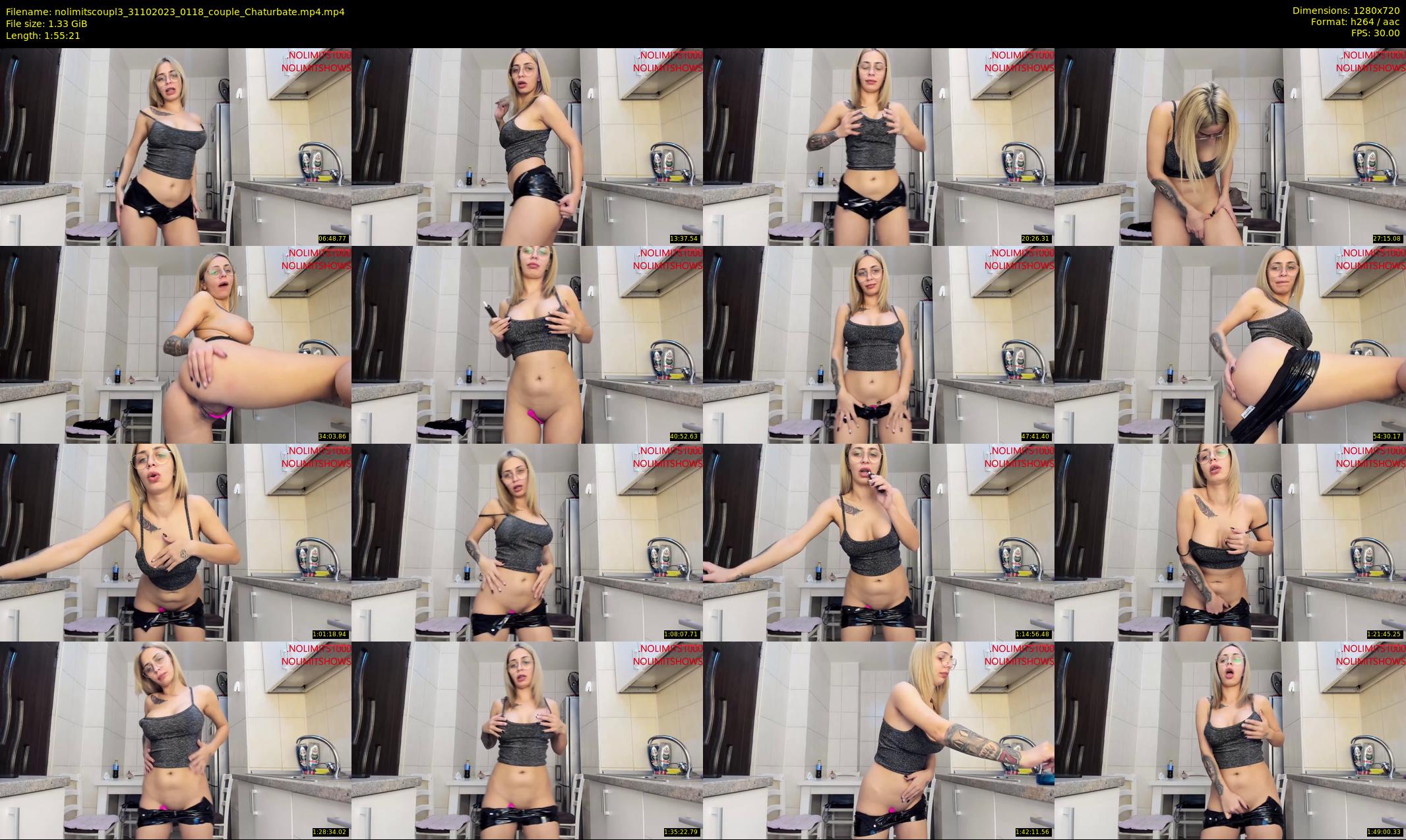 nolimitscoupl3 — 116 minute Chaturbate couple cam show recording, 720p, Oct 31, 2023