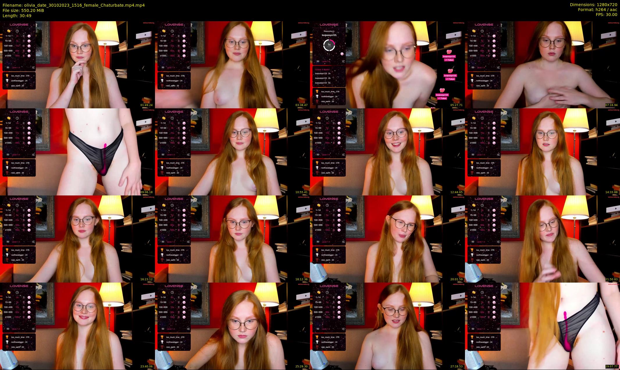 olivia_date — 31 minute Chaturbate female cam show recording, 720p, Oct 30, 2023
