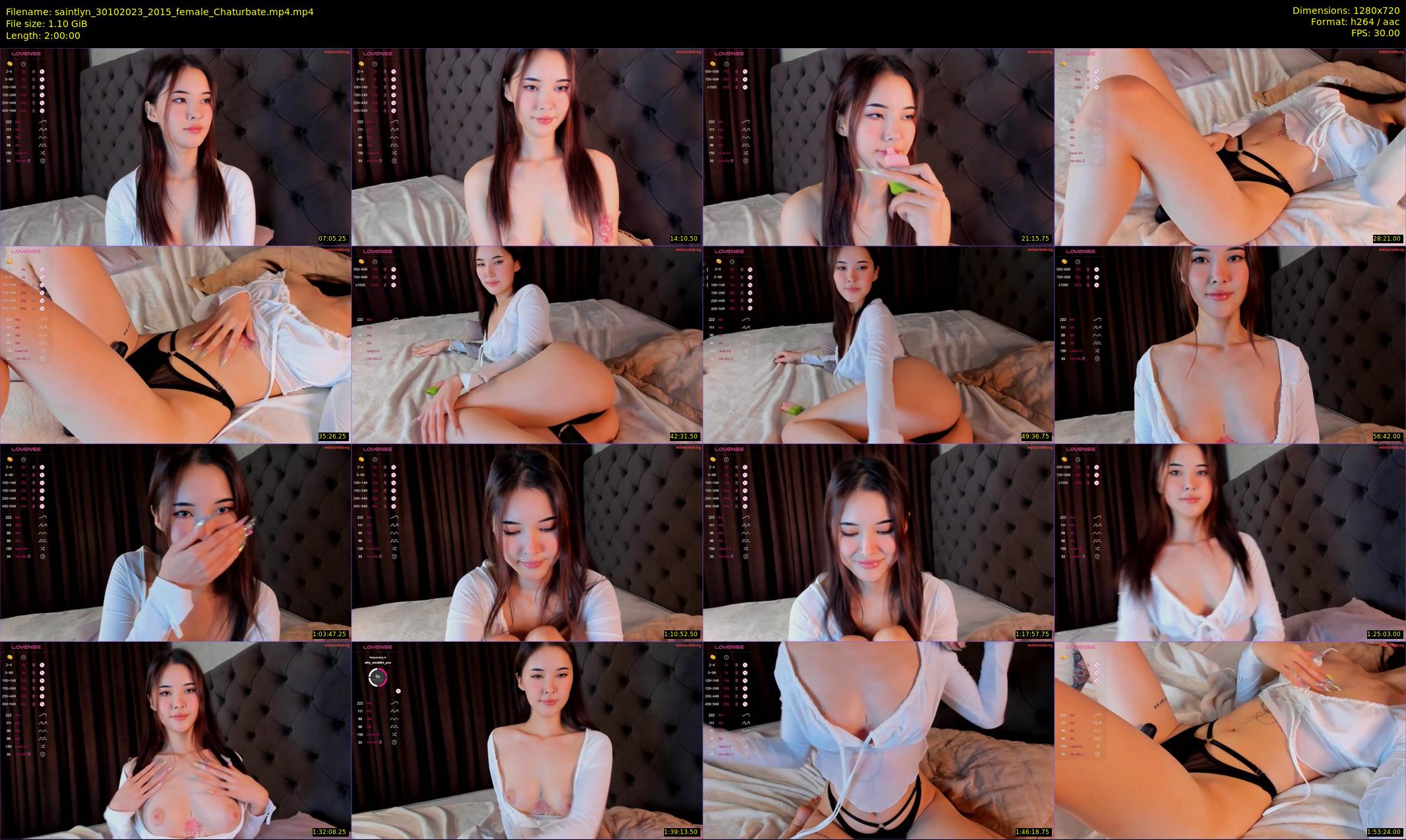 saintlyn — 120 minute Chaturbate female cam show recording, 720p, Oct 30, 2023