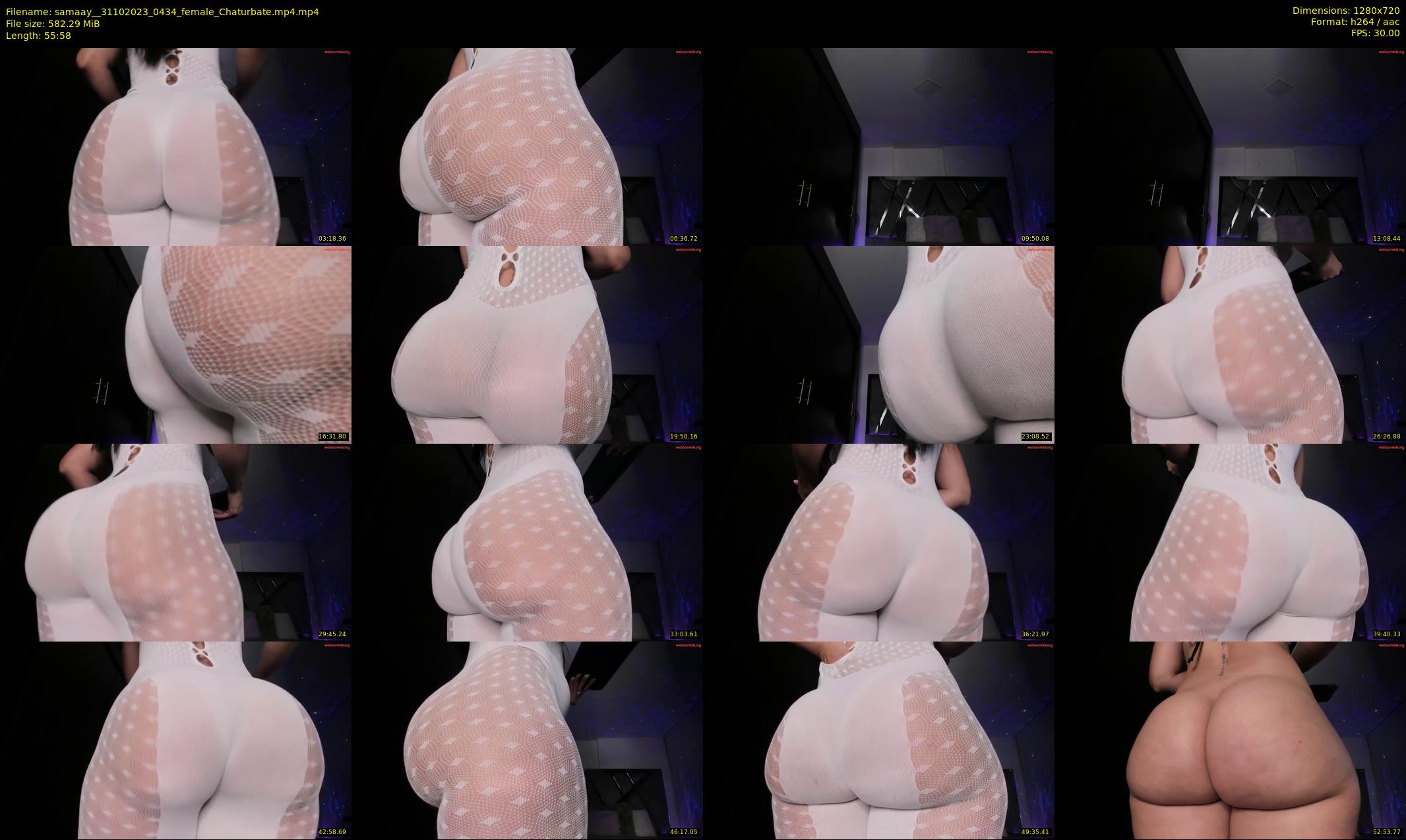 samaay_ — 56 minute Chaturbate female cam show recording, 720p, Oct 31, 2023