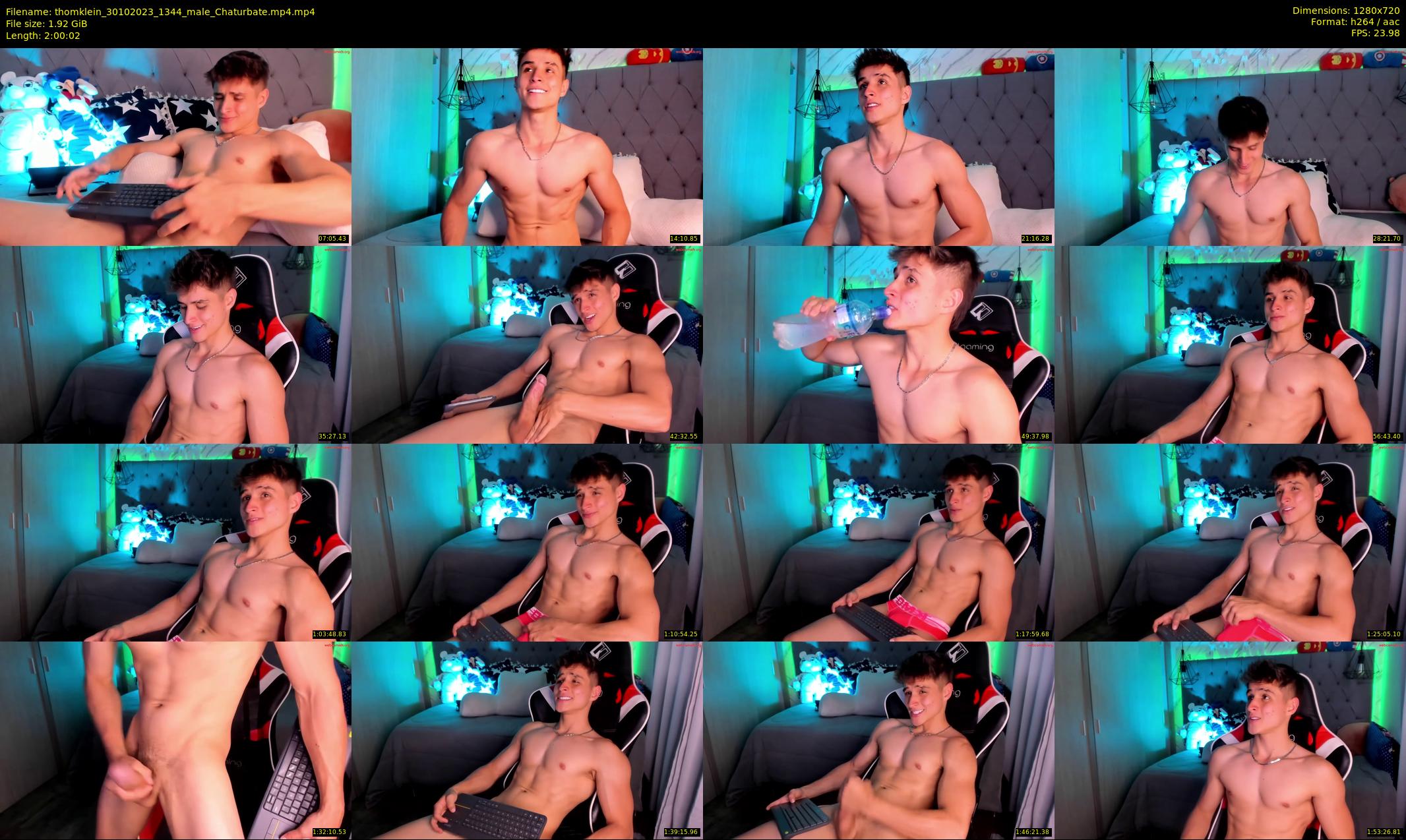 thomklein — 121 minute Chaturbate male cam show recording, 720p, Oct 30, 2023